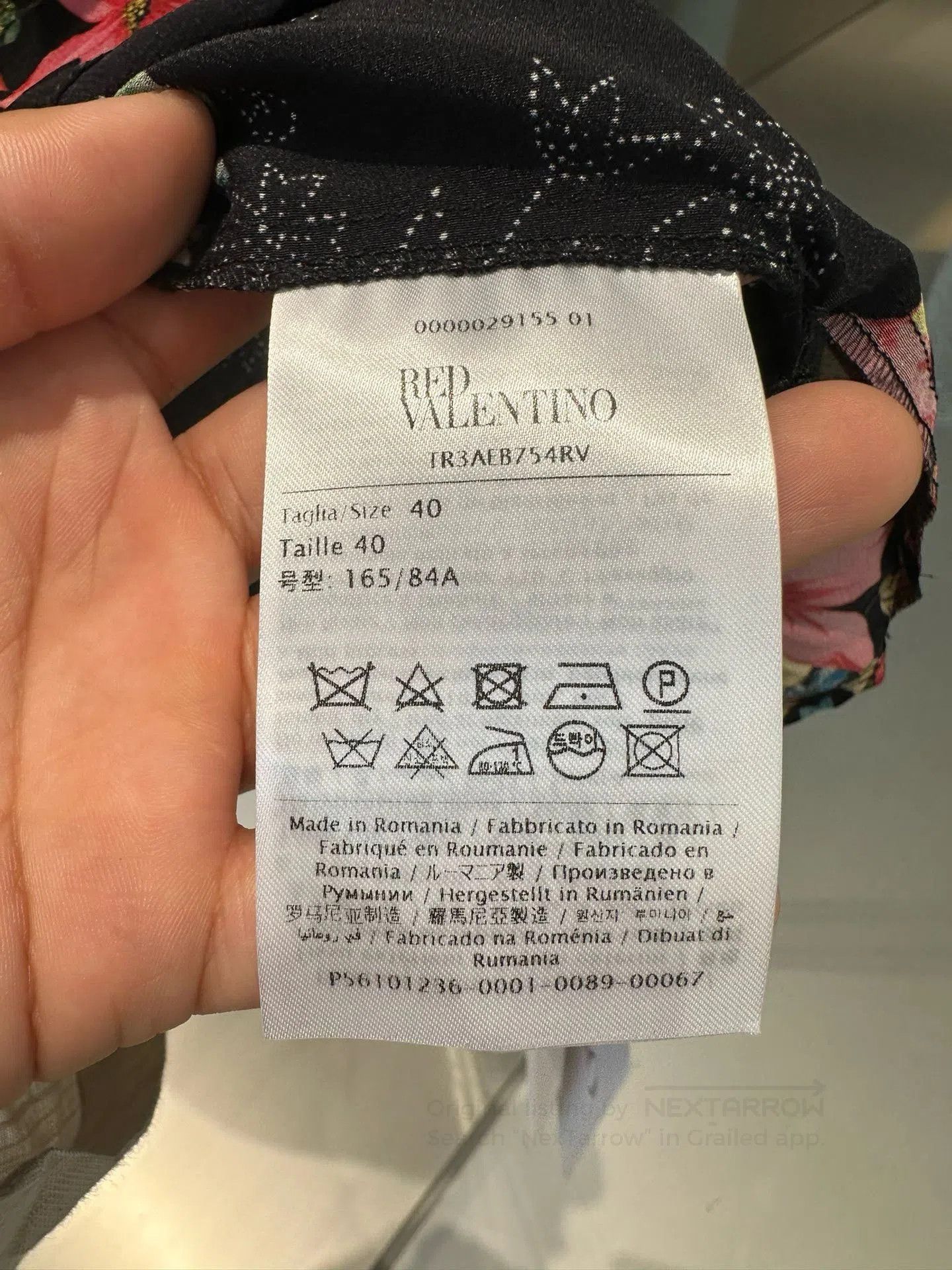 Valentino Valentino 100% Silk Short Sleeve. Size M / US 6-8 / IT 42-44 - 4 Thumbnail