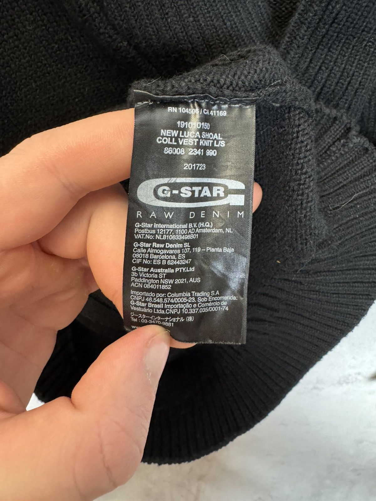 G-Star × Vintage G Star Raw Sweater Cardigan Vintage Size US S / EU 44-46 / 1 - 4 Thumbnail