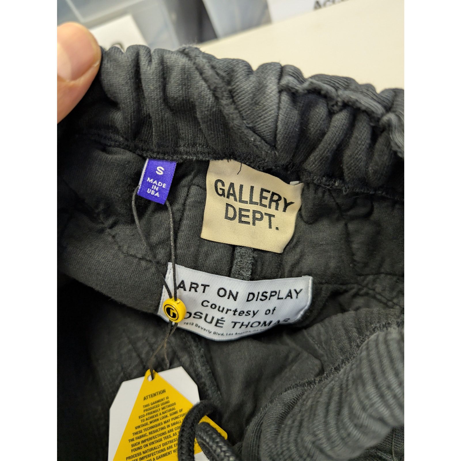 Gallery Dept. o1rshd1 Collage Flare Sweatpants in Black Size US 30 / EU 46 - 19 Thumbnail