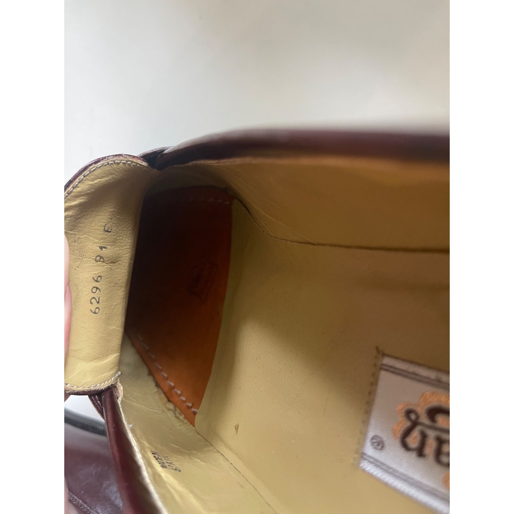 Mezlan MEZLAN BURGUNDY MADE IN SPAIN KILTI TASSEL LEATHER SLIP ON L Size US 10 / EU 43 - 9 Thumbnail