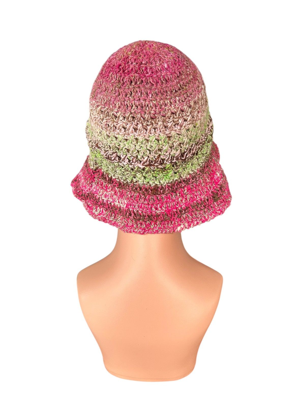 Japanese Brand × Kapital × Vintage Crochet Knitted handmade Bucket Hats Size ONE SIZE - 4 Thumbnail