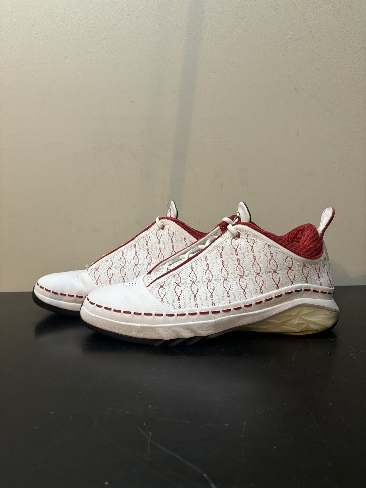 Jordan Brand Nike Jordan 23 Low White Varsity Red Size US 13 / EU 46 - 1 Thumbnail