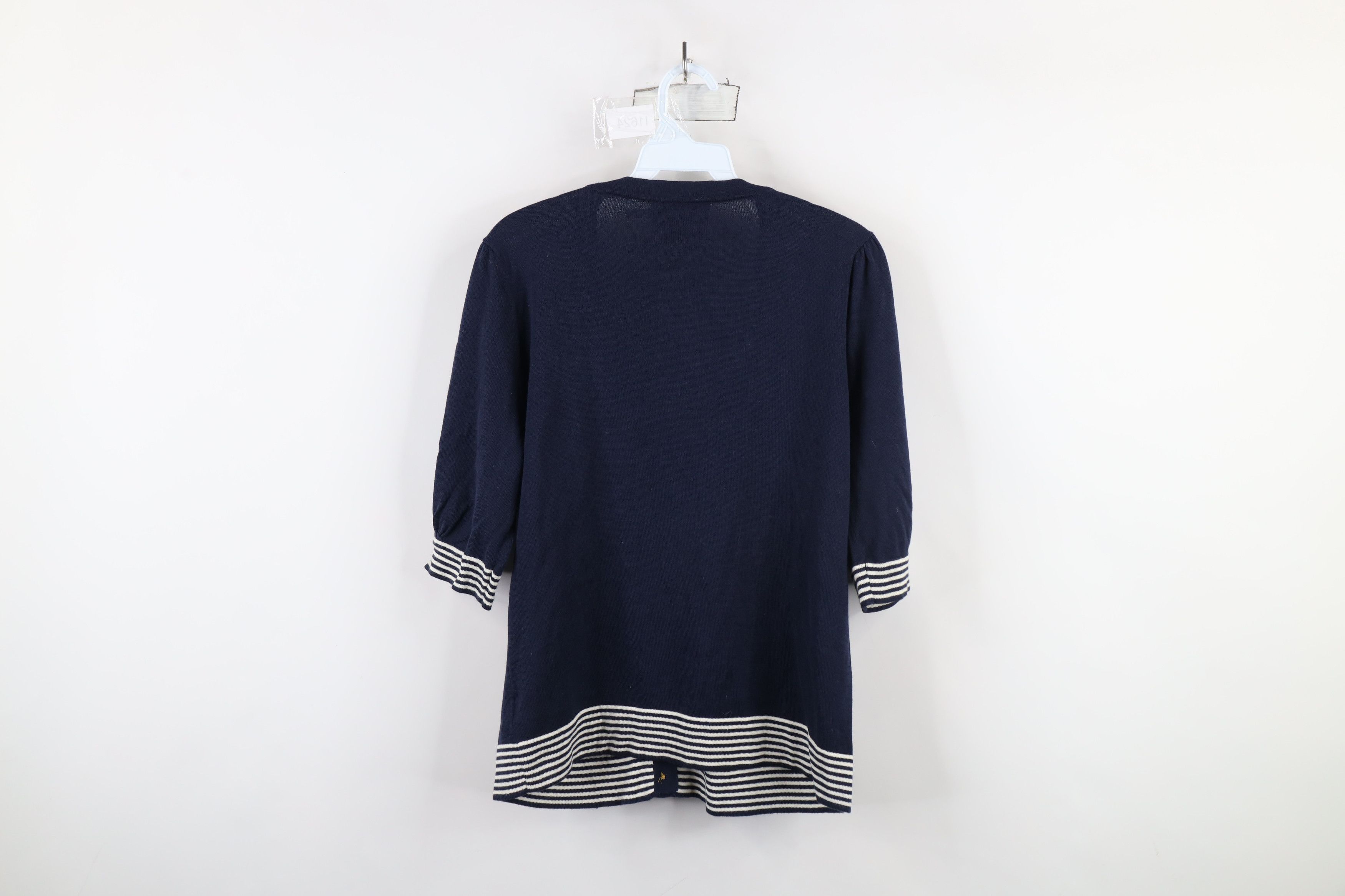 Juicy Couture × Vintage Vintage 90s Y2K Juicy Couture Short Sleeve Cardigan Sweater Size XL / US 12-14 / IT 48-50 - 10 Thumbnail