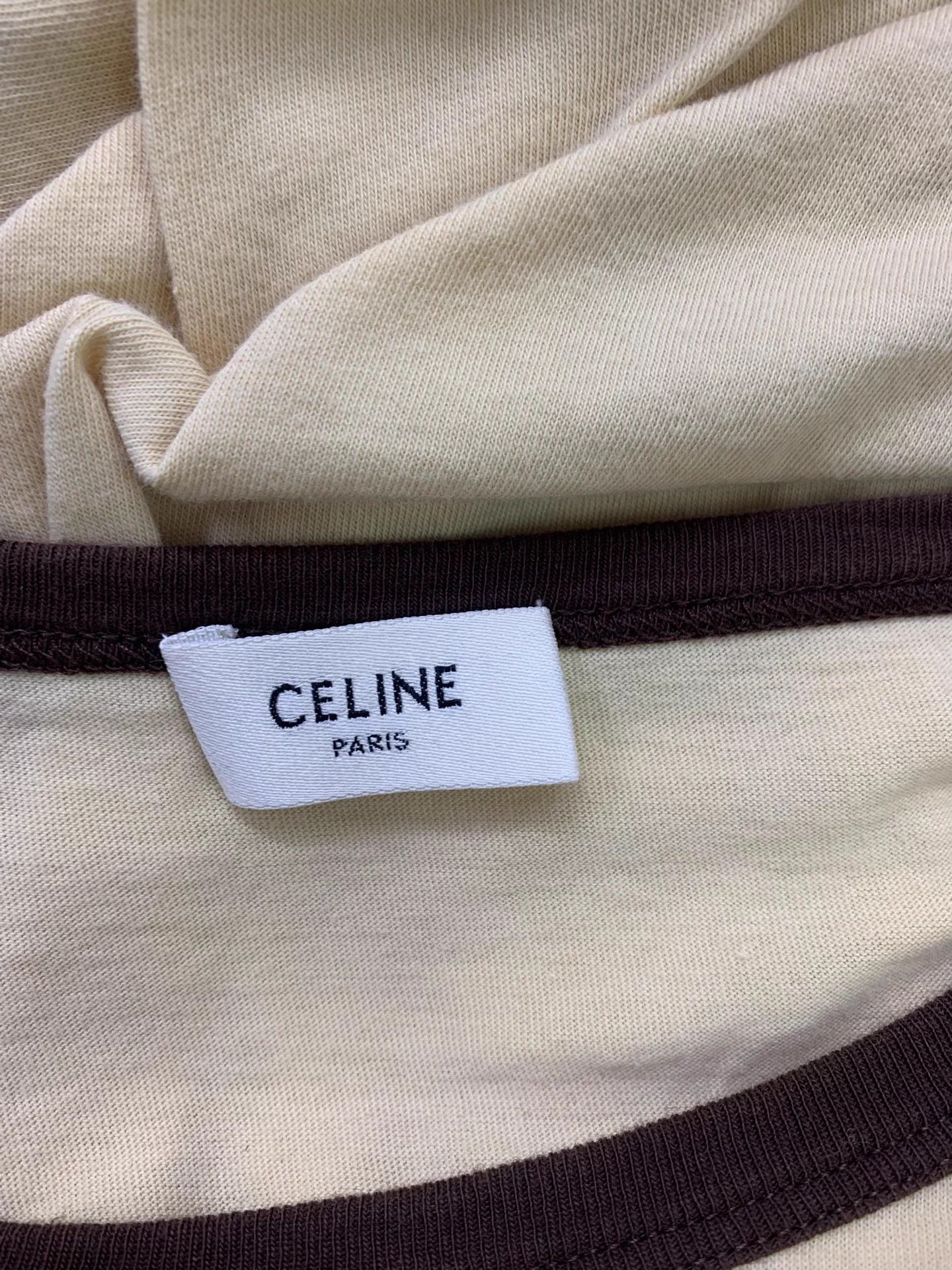 Celine Celine Yellow Horse Carriage Print Short Tee S New Size S / US 4 / IT 40 - 4 Thumbnail