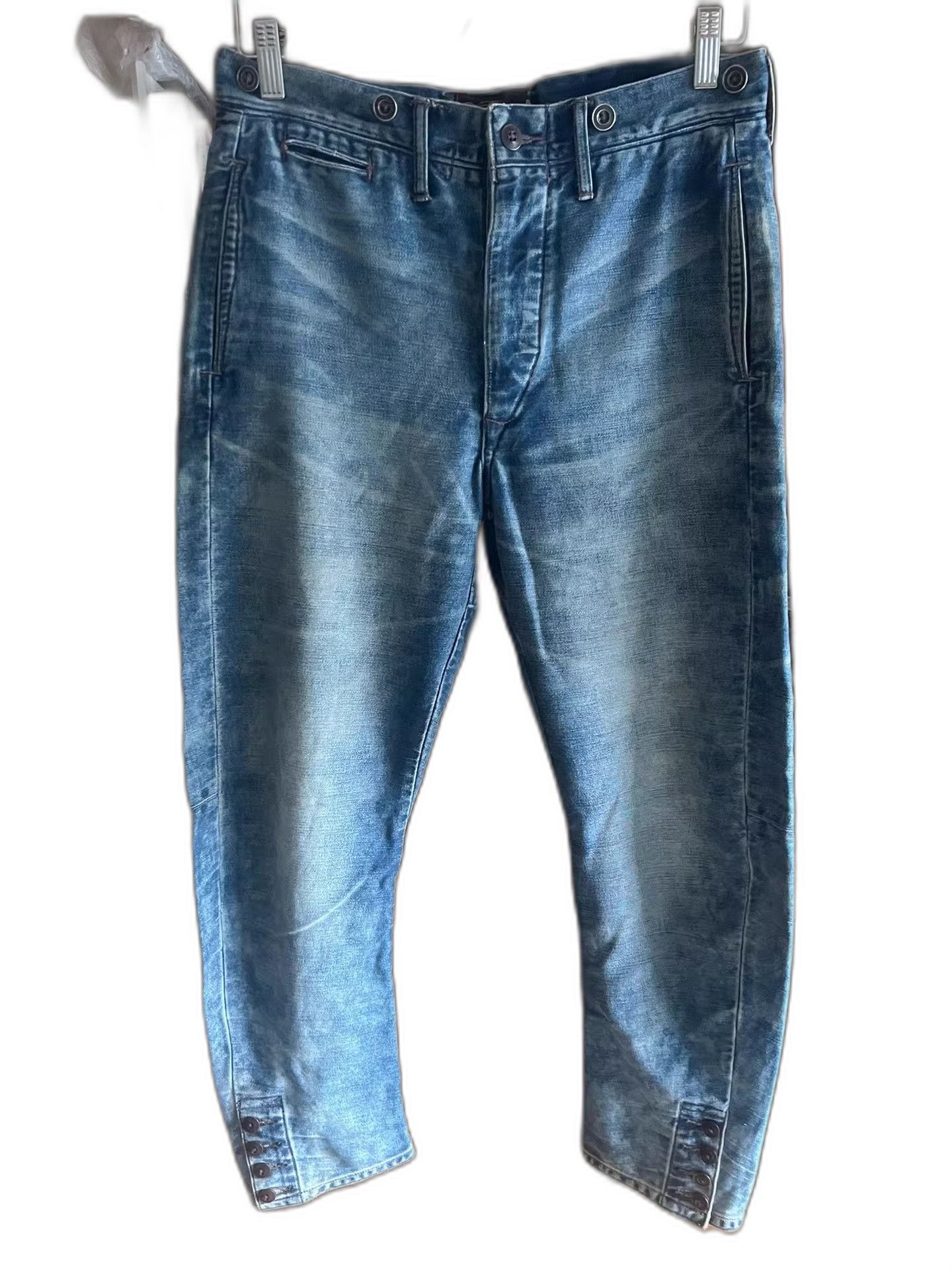 RRL Ralph Lauren Double RRL Vintage Denim Overalls Size US 28 / EU 44 - 1 Thumbnail