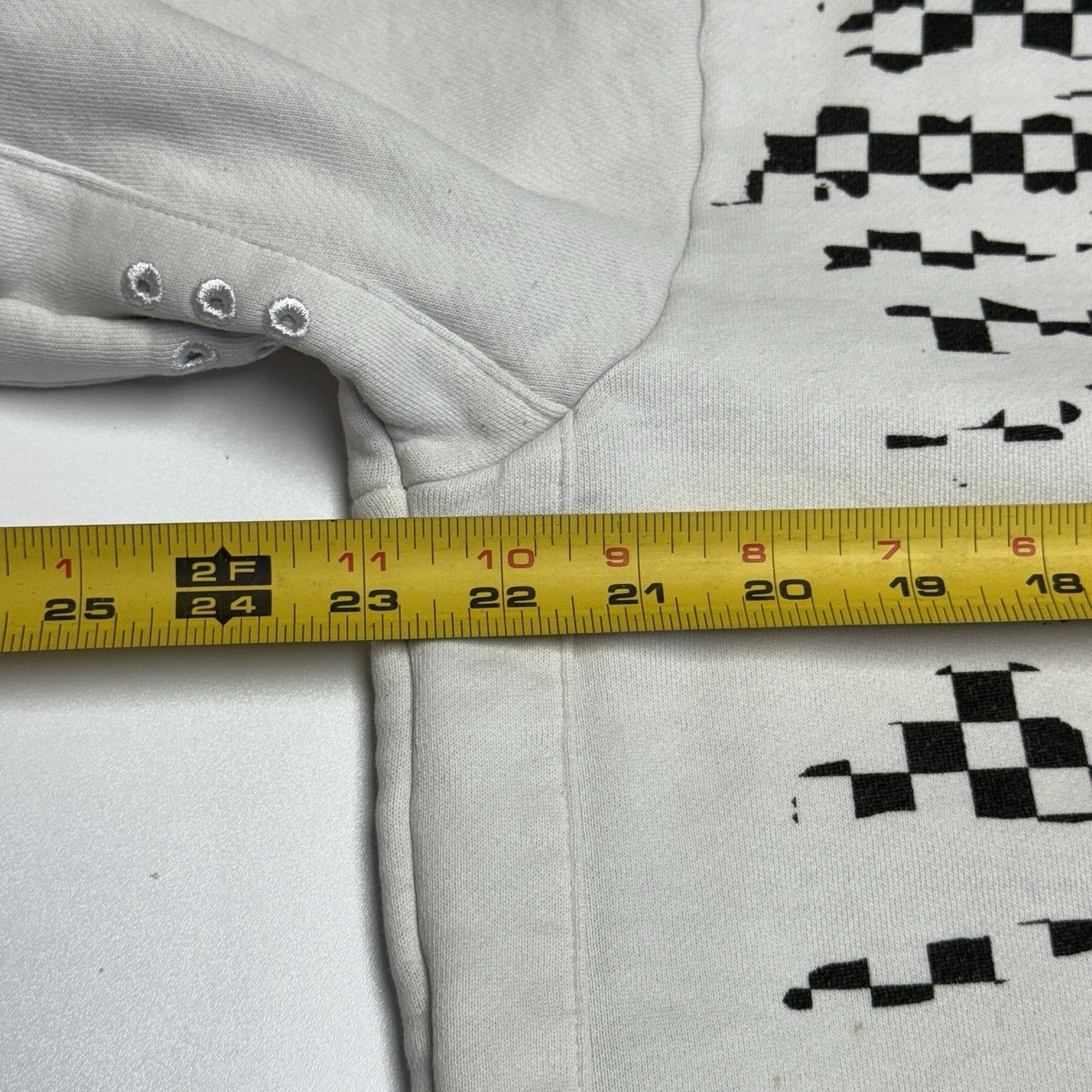 Vans Vans Skate Hoodie Sweatshirt Mens Medium White Full Zip Stre Size US M / EU 48-50 / 2 - 22 Thumbnail