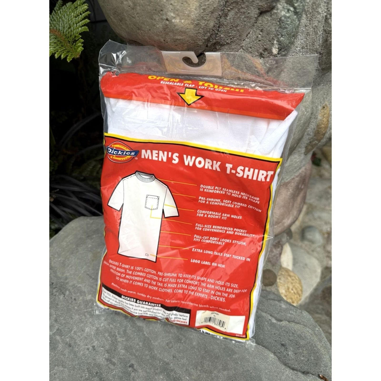 Dickies VINTAGE Dickies Shirt White Cotton Work XL 90s USA Made Mens Size US XL / EU 56 / 4 - 2 Thumbnail