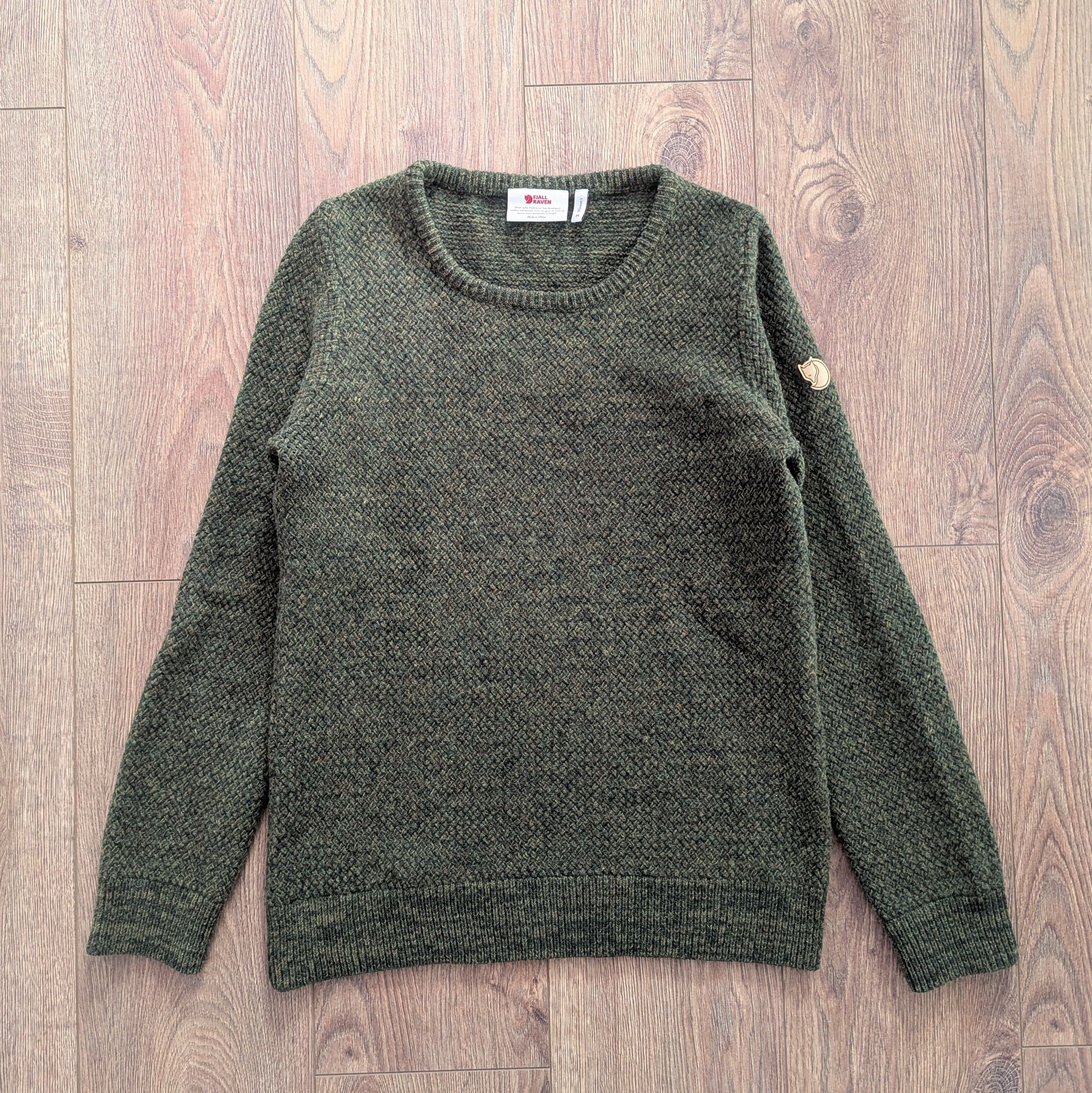 Fjallraven FJALLRAVEN 89775 Ovik Structure Sweater M 100% Wool Outdoor Size M / US 6-8 / IT 42-44 - 1 Thumbnail