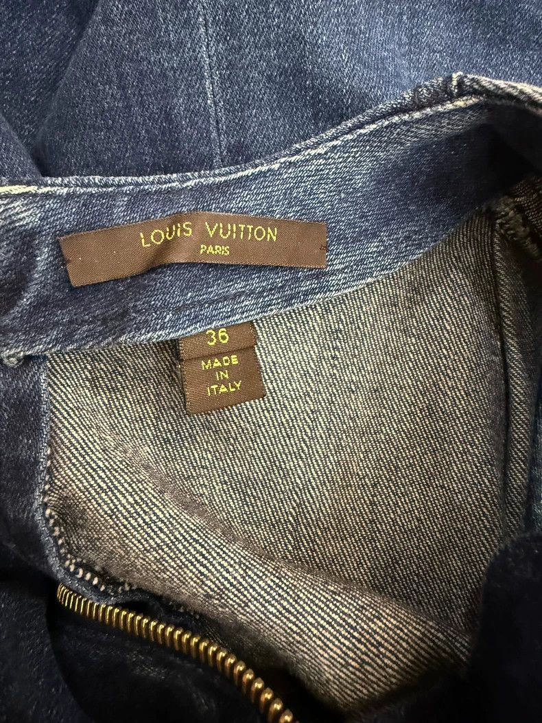 Louis Vuitton Louis Vuitton Denim Dress Size XS / US 0-2 / IT 36-38 - 4 Thumbnail