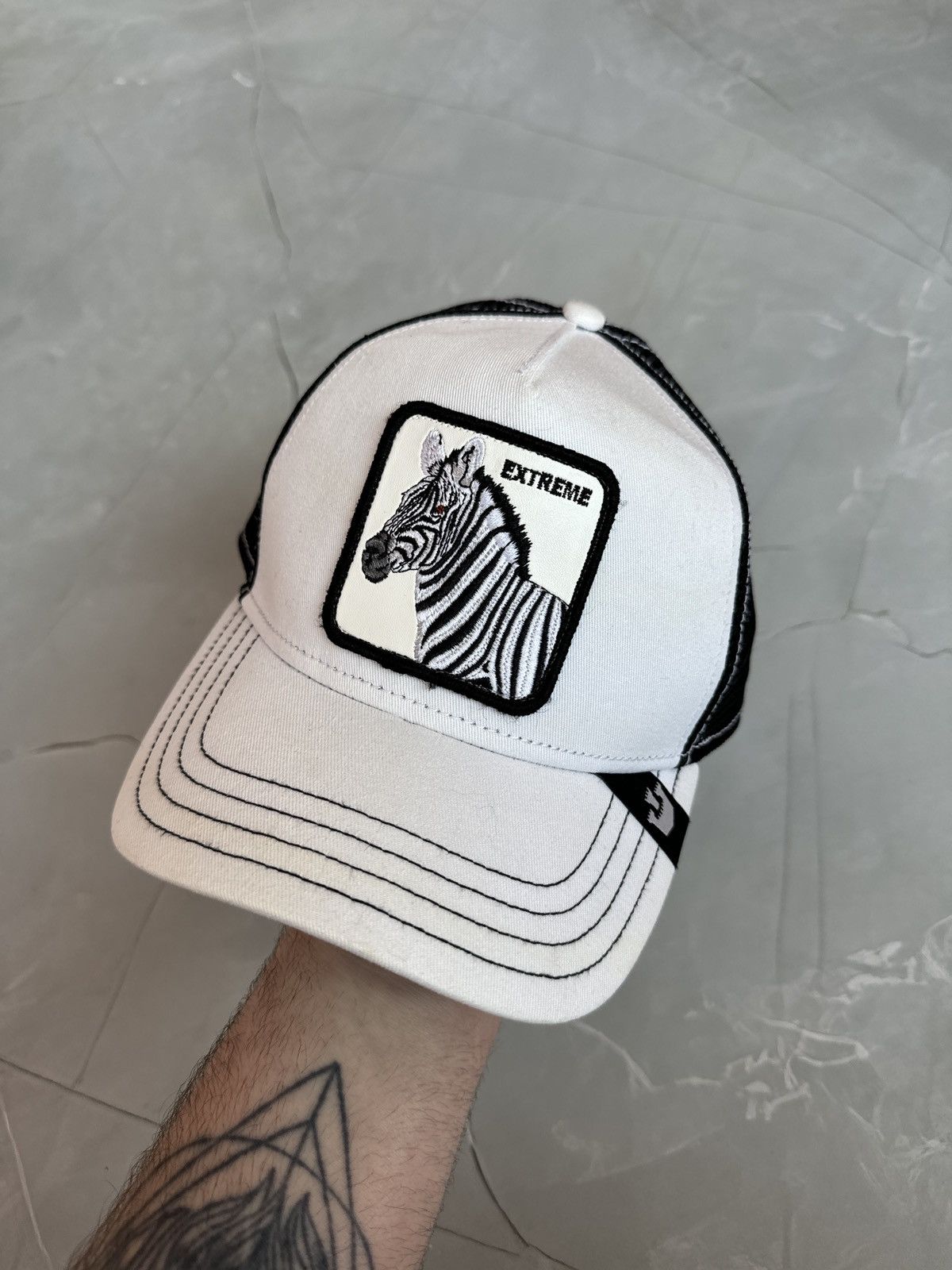 Goorin Bros. Goorin Bros Farm Trucker Hat Extreme Zebra Size ONE SIZE - 2 Thumbnail