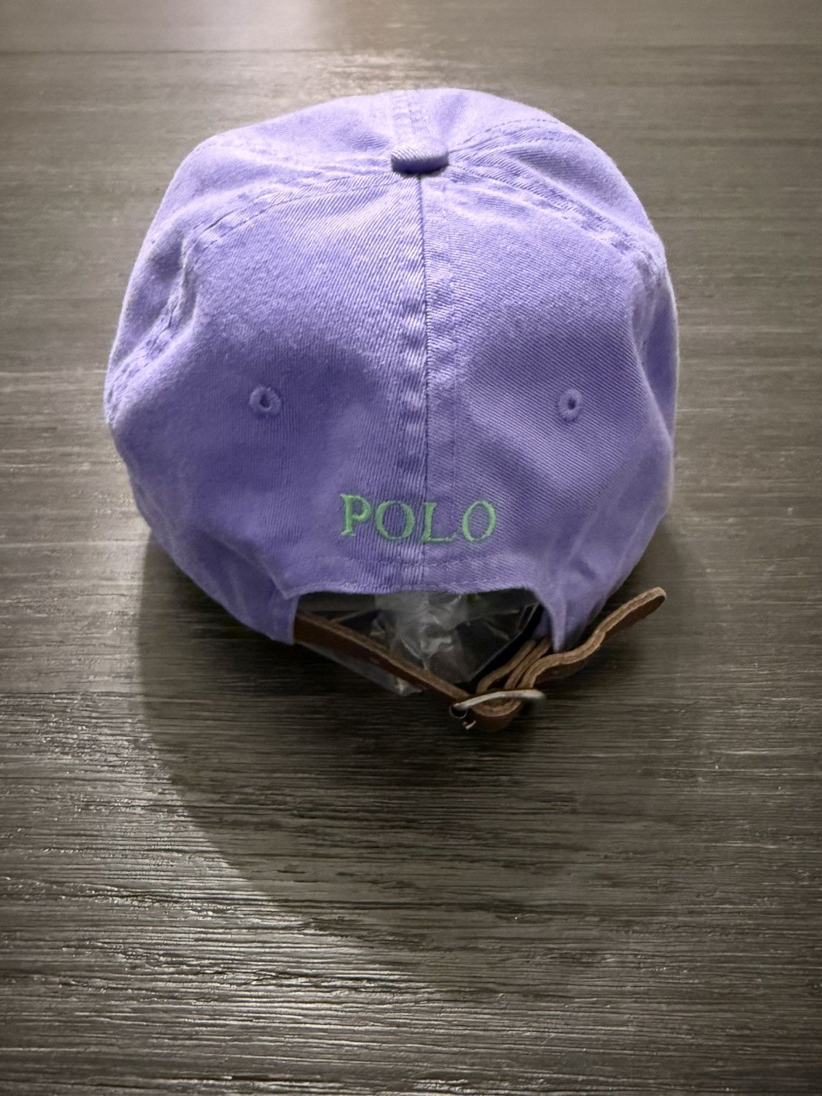 Polo Ralph Lauren Vintage Polo Ralph Lauren Purple Strapback Hat Size ONE SIZE - 8 Thumbnail