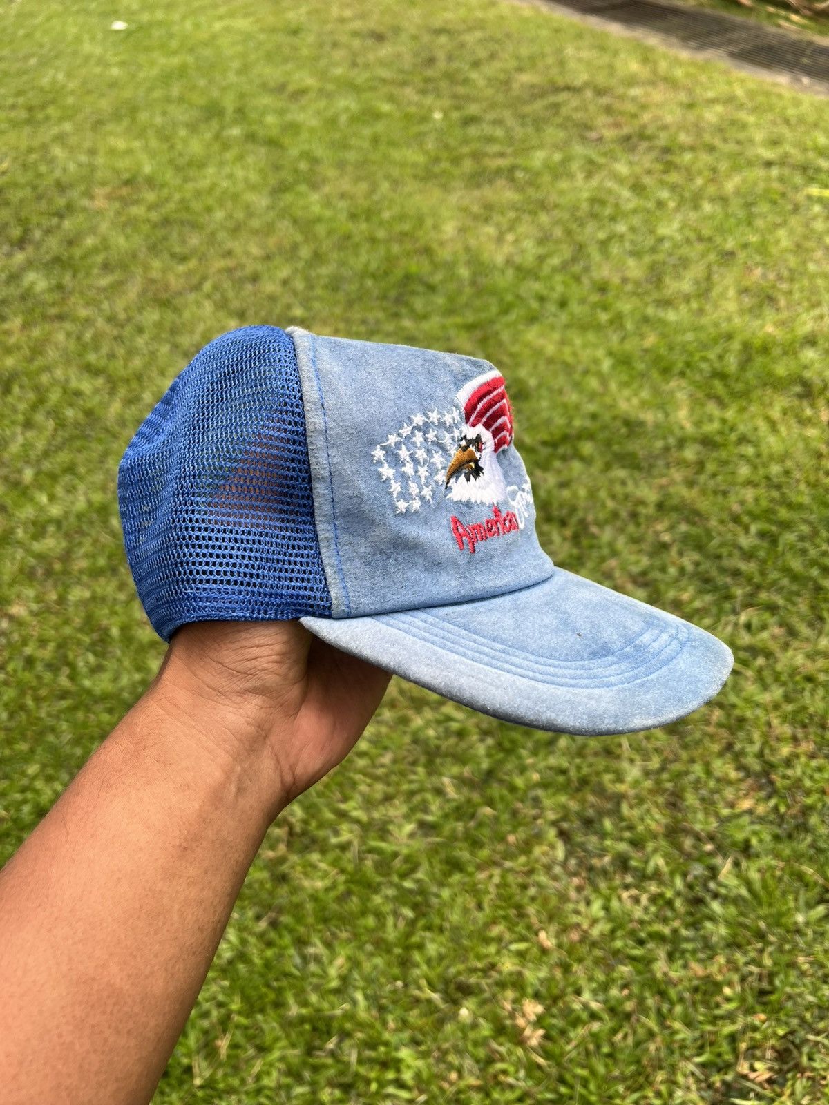 Vintage AMERICAN HAT SNAPBACK Size ONE SIZE - 3 Thumbnail