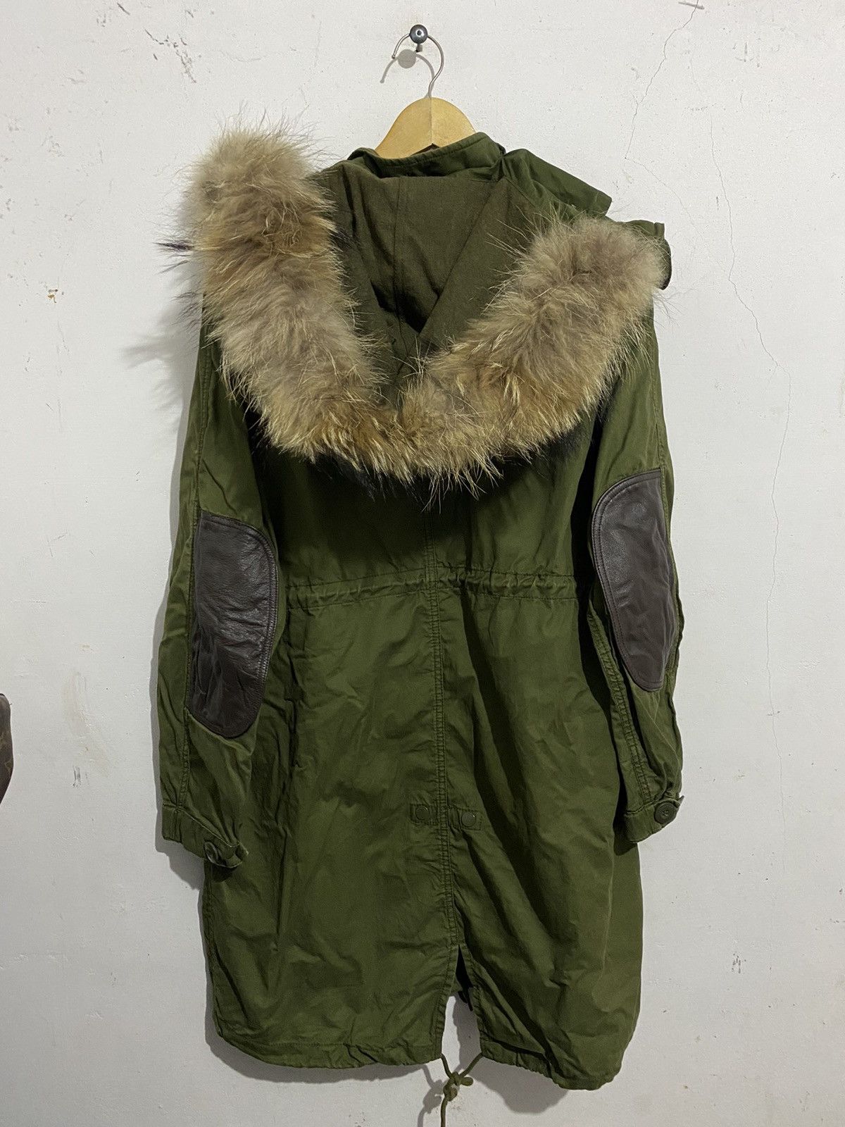 If Six Was Nine 🖤BLACKFRIDAY🖤Kai aakmann Fur Parka Military Goa Styled Size US M / EU 48-50 / 2 - 2 Thumbnail