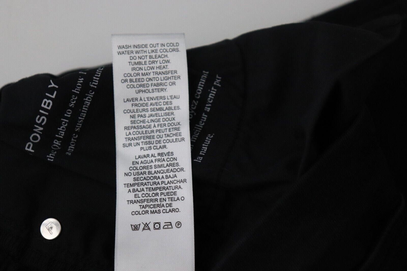 Frame Frame Women US29 Blackfinn Le Super High Straight Leg Jeans Size 29" - 11 Thumbnail
