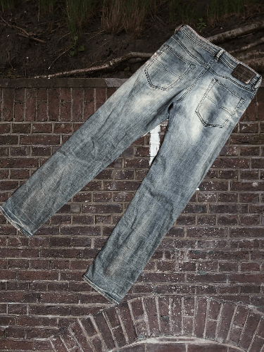 Diesel × Vintage Vintage Diesel BUSTER Baggy Jeans Embroidered Logo Size US 32 / EU 48 - 1 Thumbnail