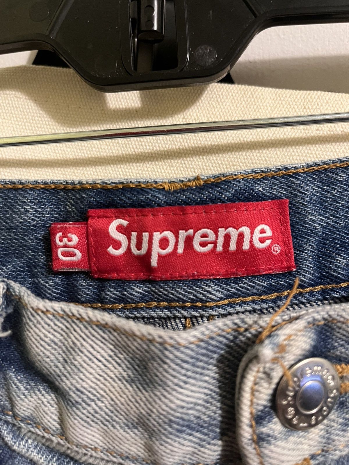 Supreme Supreme Baggy Jean Size US 30 / EU 46 - 2 Thumbnail