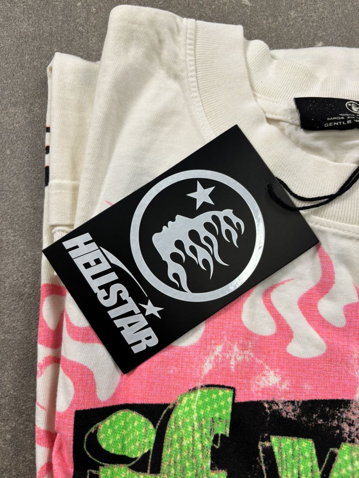 HELLSTAR Hellstar Like Us, Beat Us T-Shirt, White Size US XL / EU 56 / 4 - 9 Thumbnail