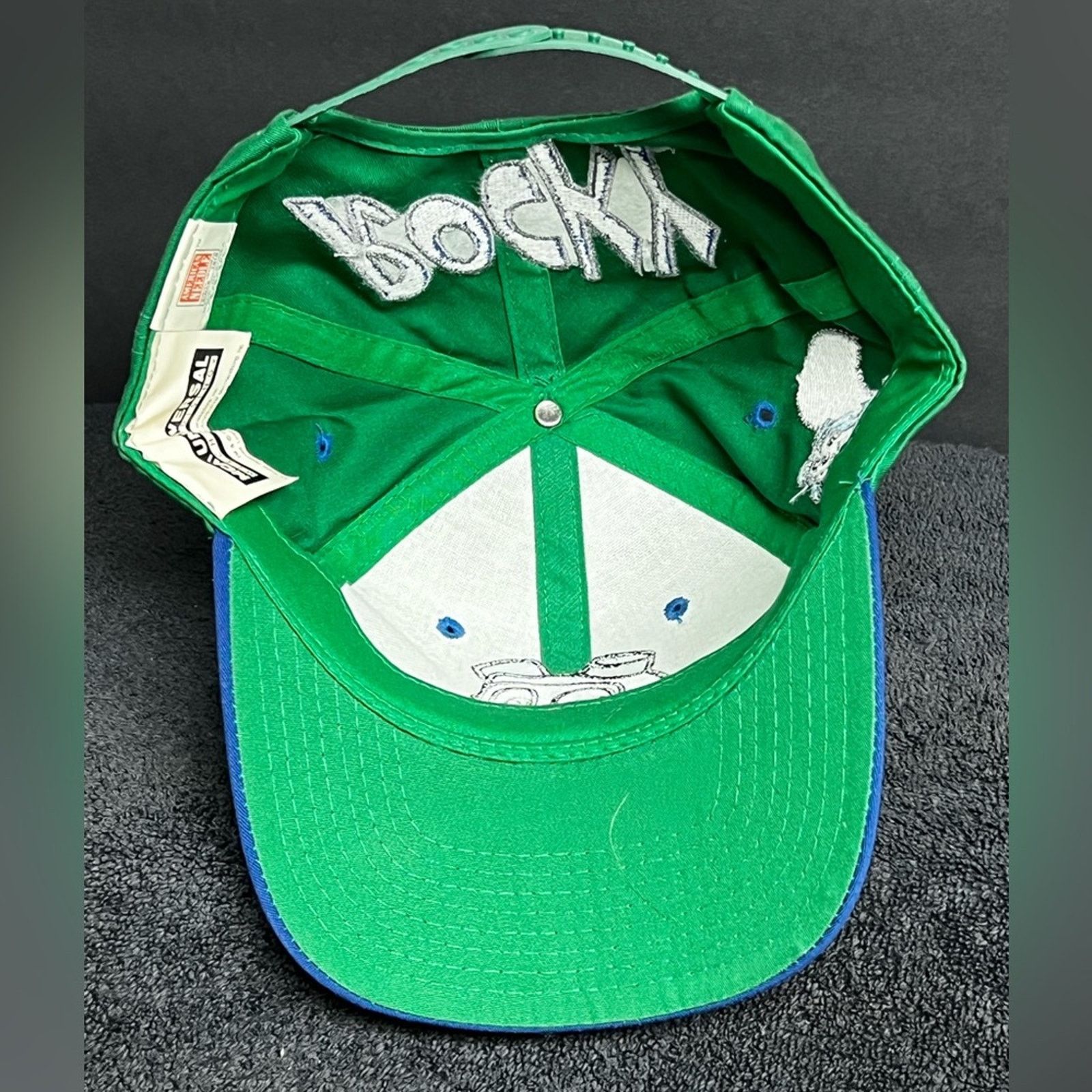 American Needle Vtg Rocky Bulwinkle Blockhead Snapback 90s Rare Toon Cartoon Size ONE SIZE - 5 Thumbnail