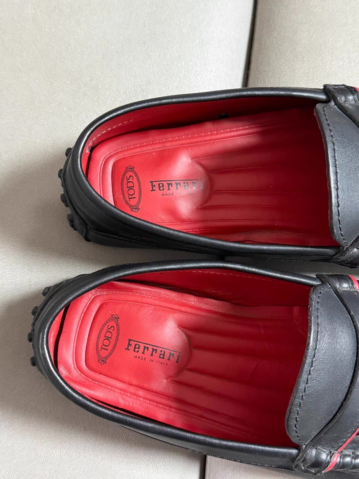 Tod's Tod's Black Ferrari Driving Shoes Ｑ20 Size US 7 / EU 40 - 6 Thumbnail