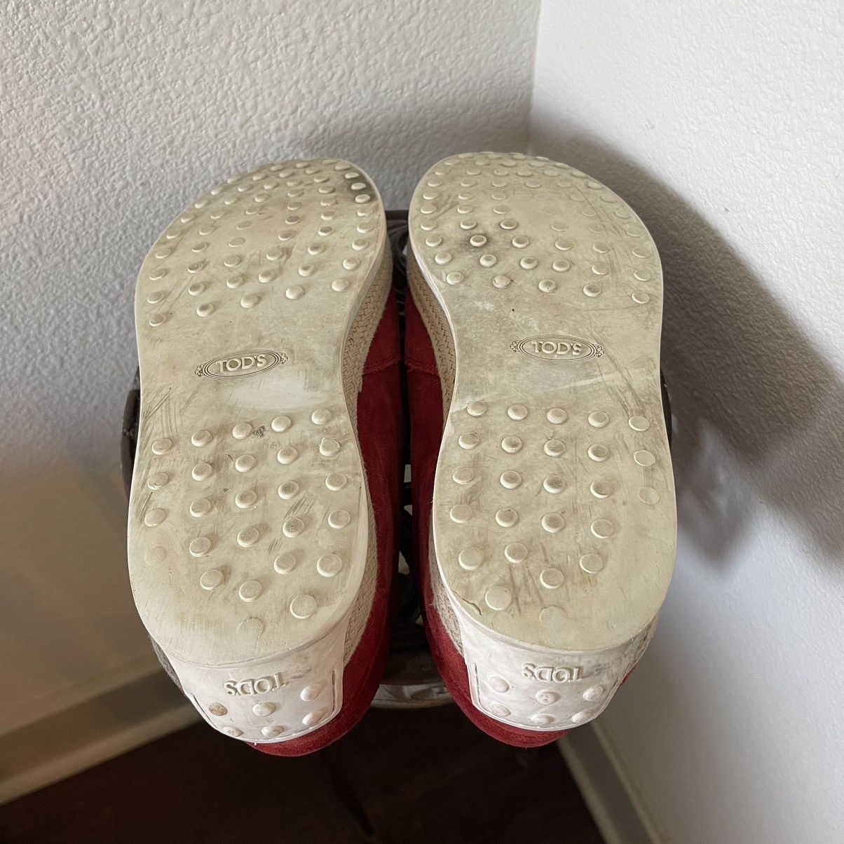 Tod's TODs Suede Espadrille Slip On Sneaker Size US 9.5 / EU 42-43 - 8 Thumbnail