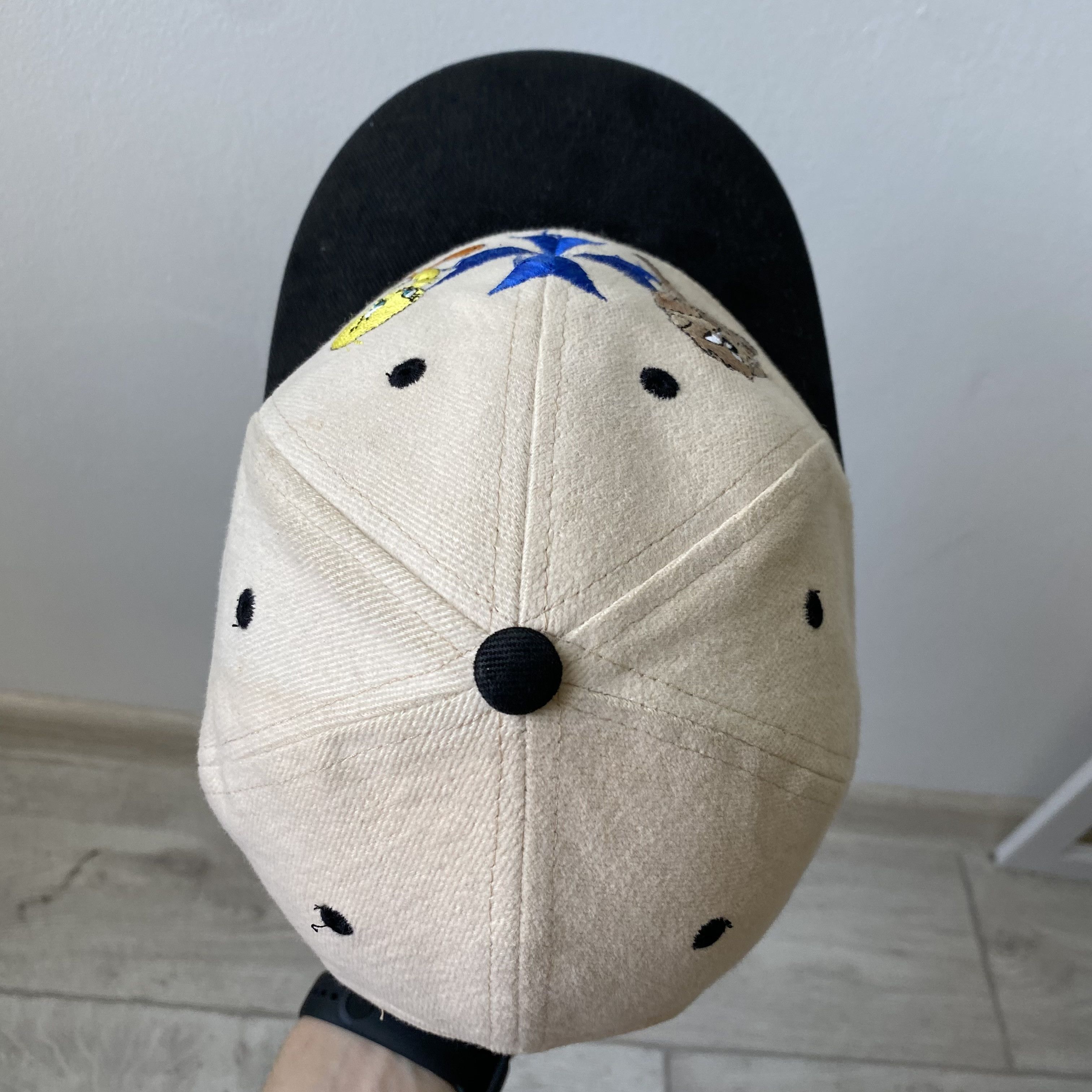Warner Bros Vintage 90s Looney Tunes Cap Malta Taz Tweeety Disney Size ONE SIZE - 5 Thumbnail