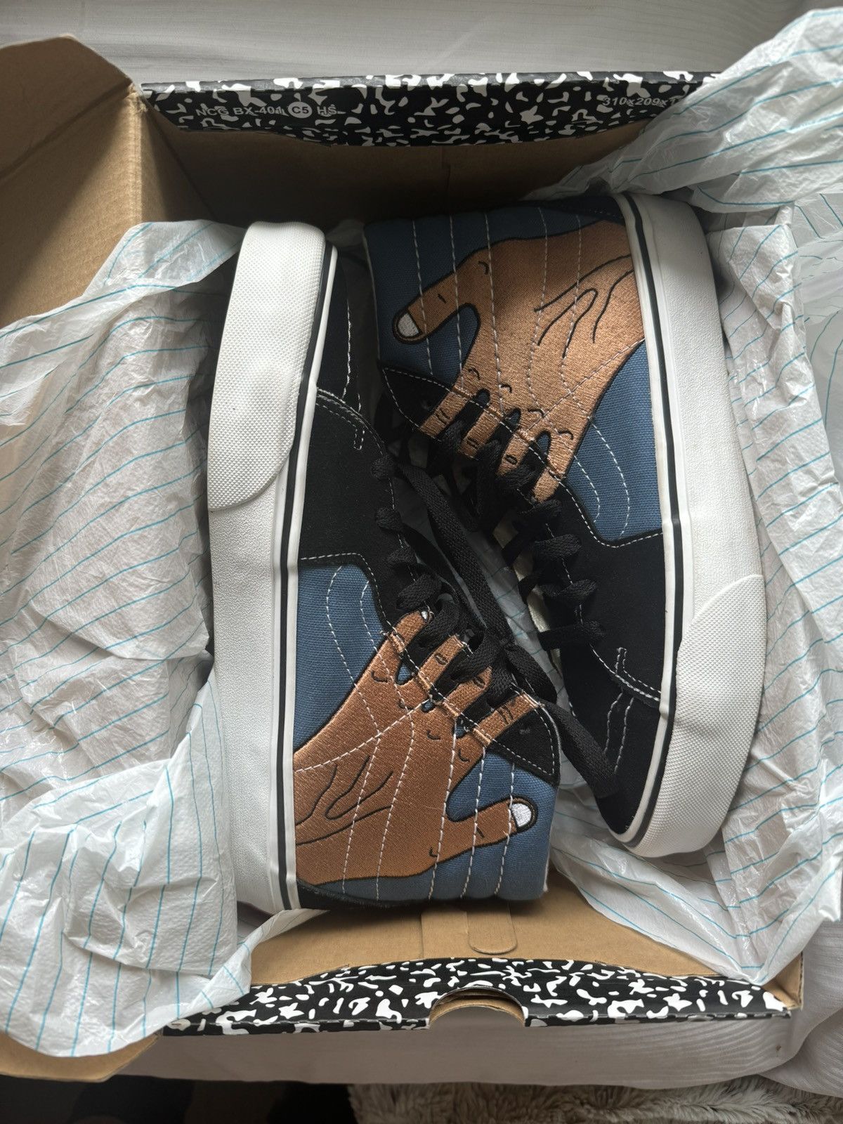 Vans Vault UA Sk8-Hi VR3 LX Imran Potato Navy