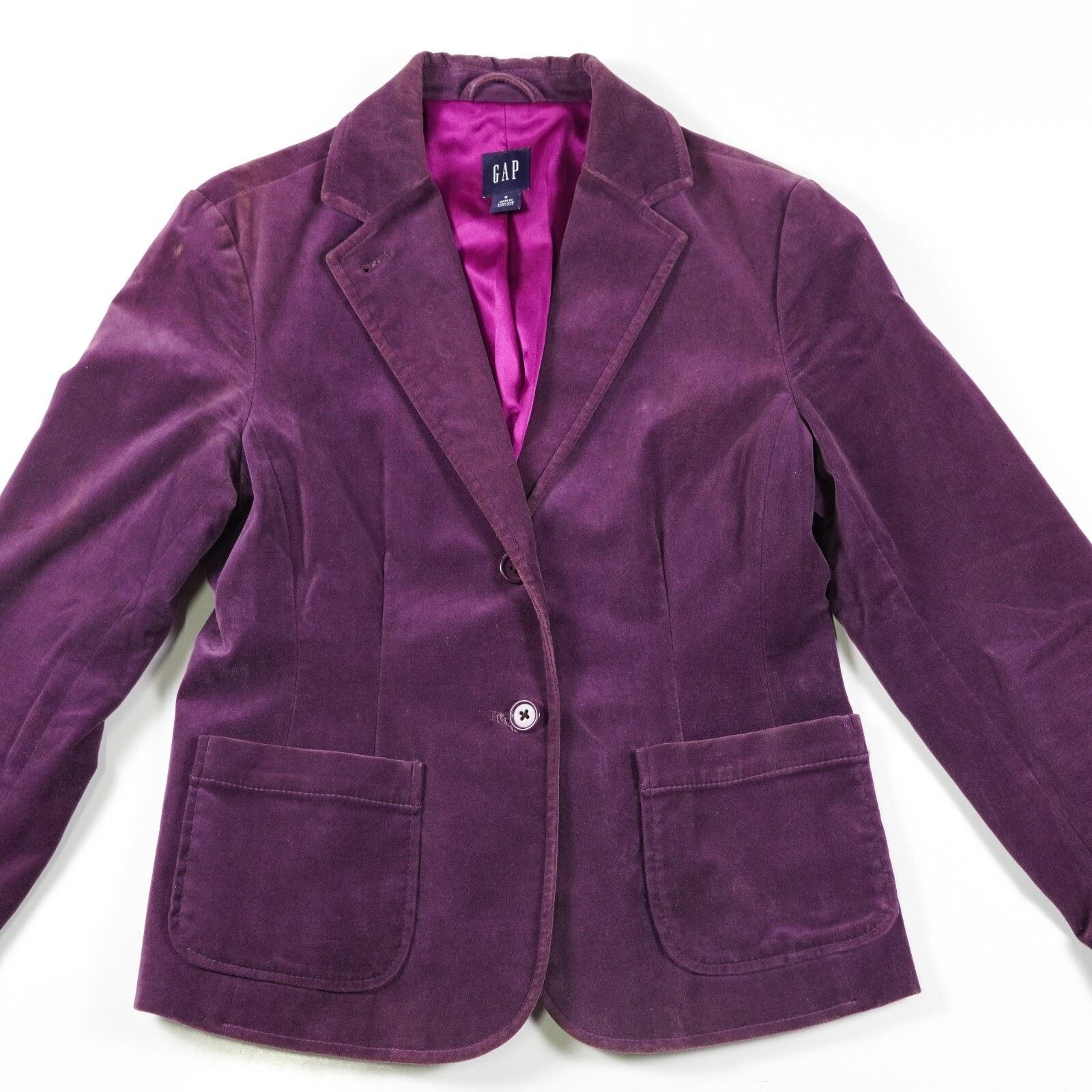 Gap Gap Button Up Coat Long Sleeve Fancy Magician Jacket Size 8 Size M / US 6-8 / IT 42-44 - 2 Thumbnail