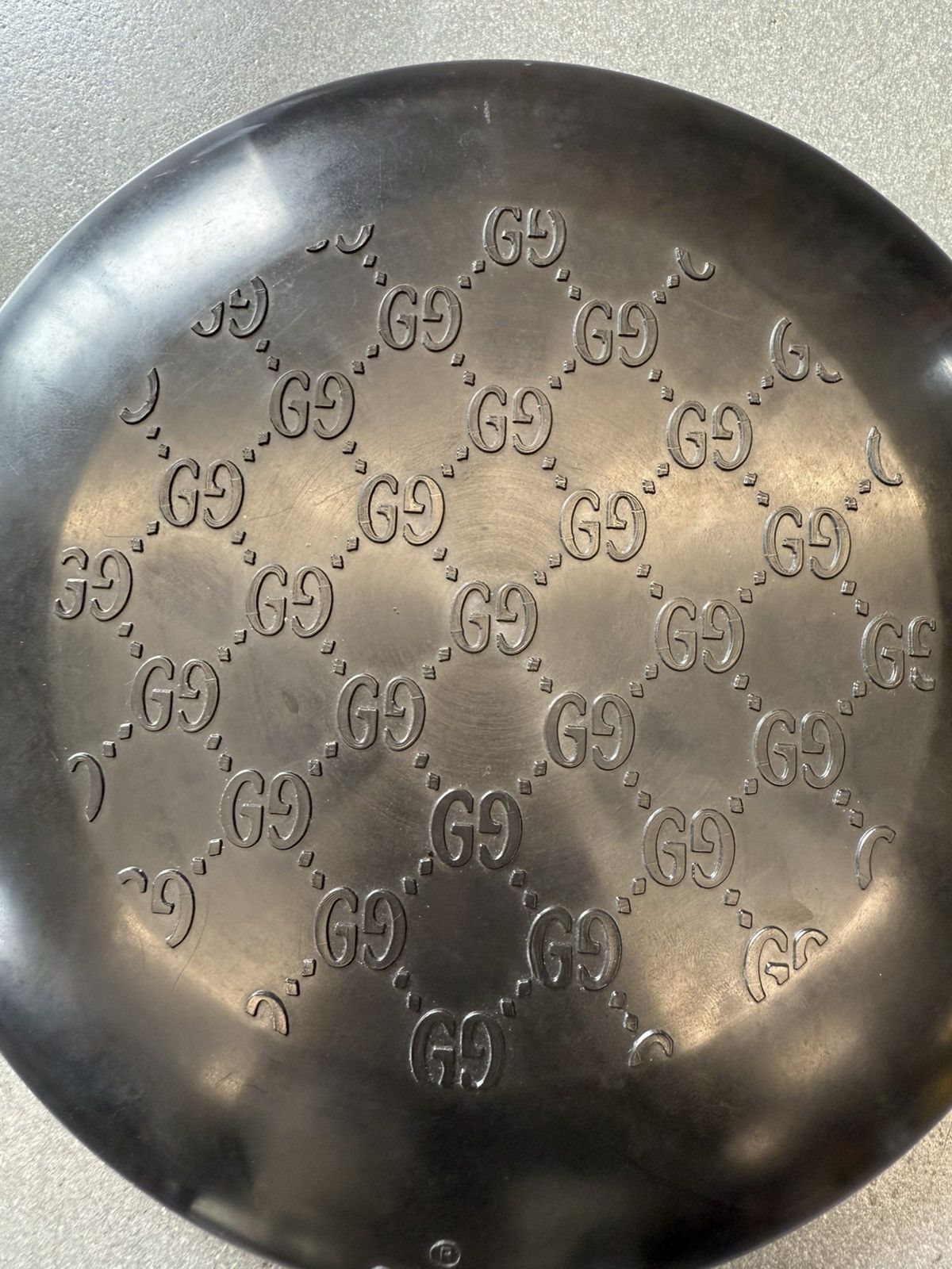 Gucci Gucci GG Monogram Pattern Plastic Black Frisbee Size ONE SIZE - 3 Thumbnail