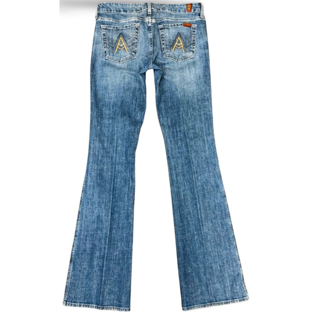 7 For All Mankind 7 For All Mankind "A" Pocket Bootcut Jeans | Women's 29 Size 29" - 2 Thumbnail