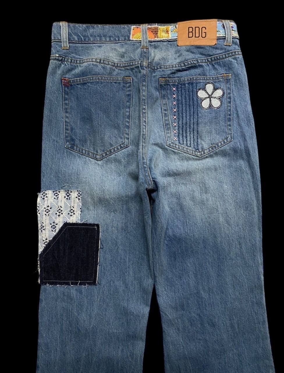 Other FLARE Kapital Inspired Hippie Patchwork Distress By Bdg Jean Size US 29 - 14 Thumbnail