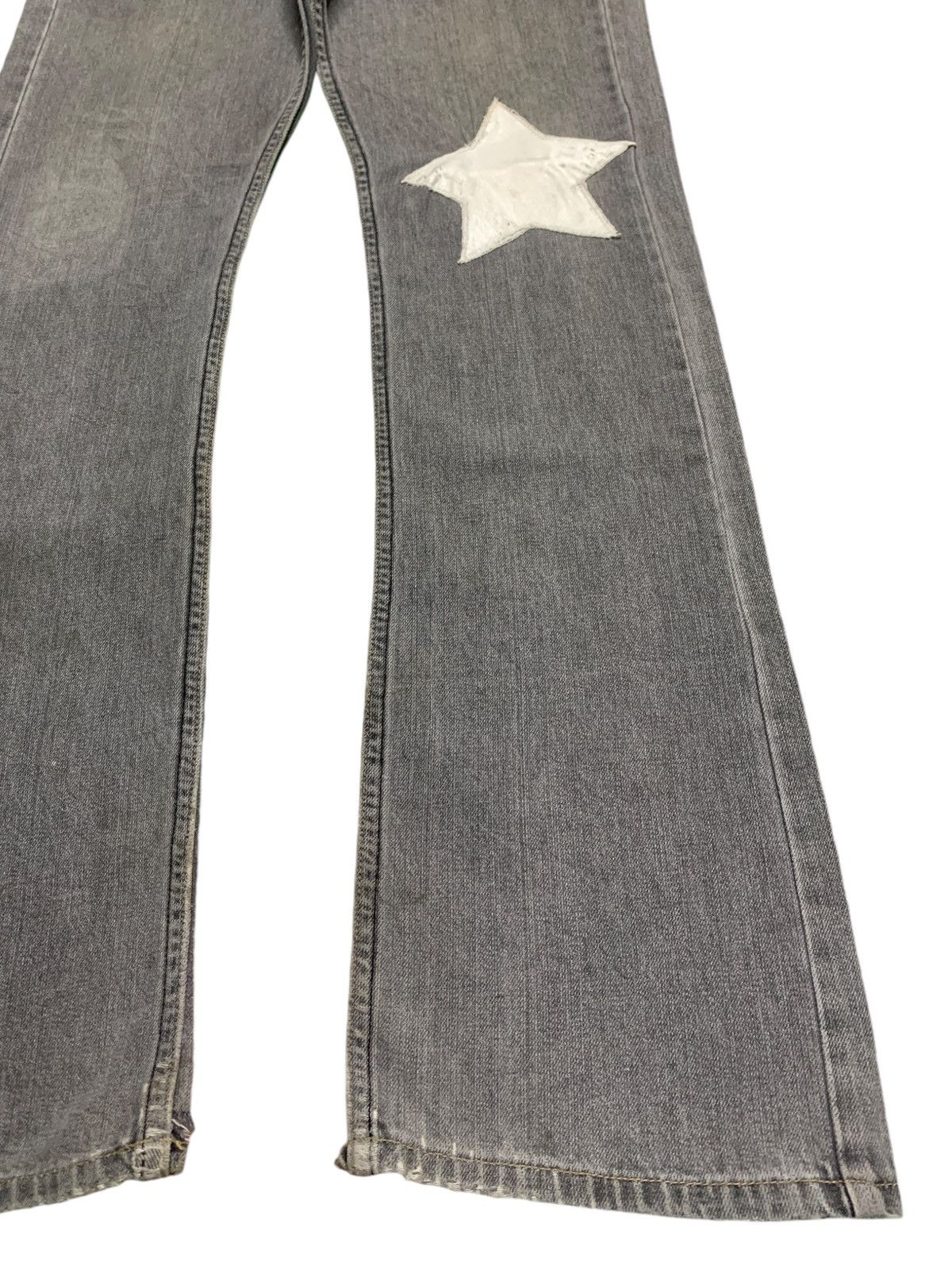 Japanese Brand Vintage Japanese Brand Dragon Yakuza Style Bootcut Jeans Size US 33 - 7 Thumbnail