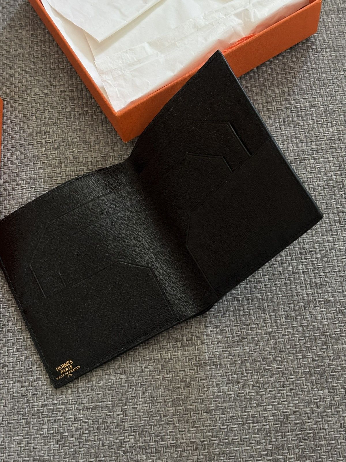 Hermes Hermès Black Crocodile Porosus Wallet Size ONE SIZE - 7 Thumbnail