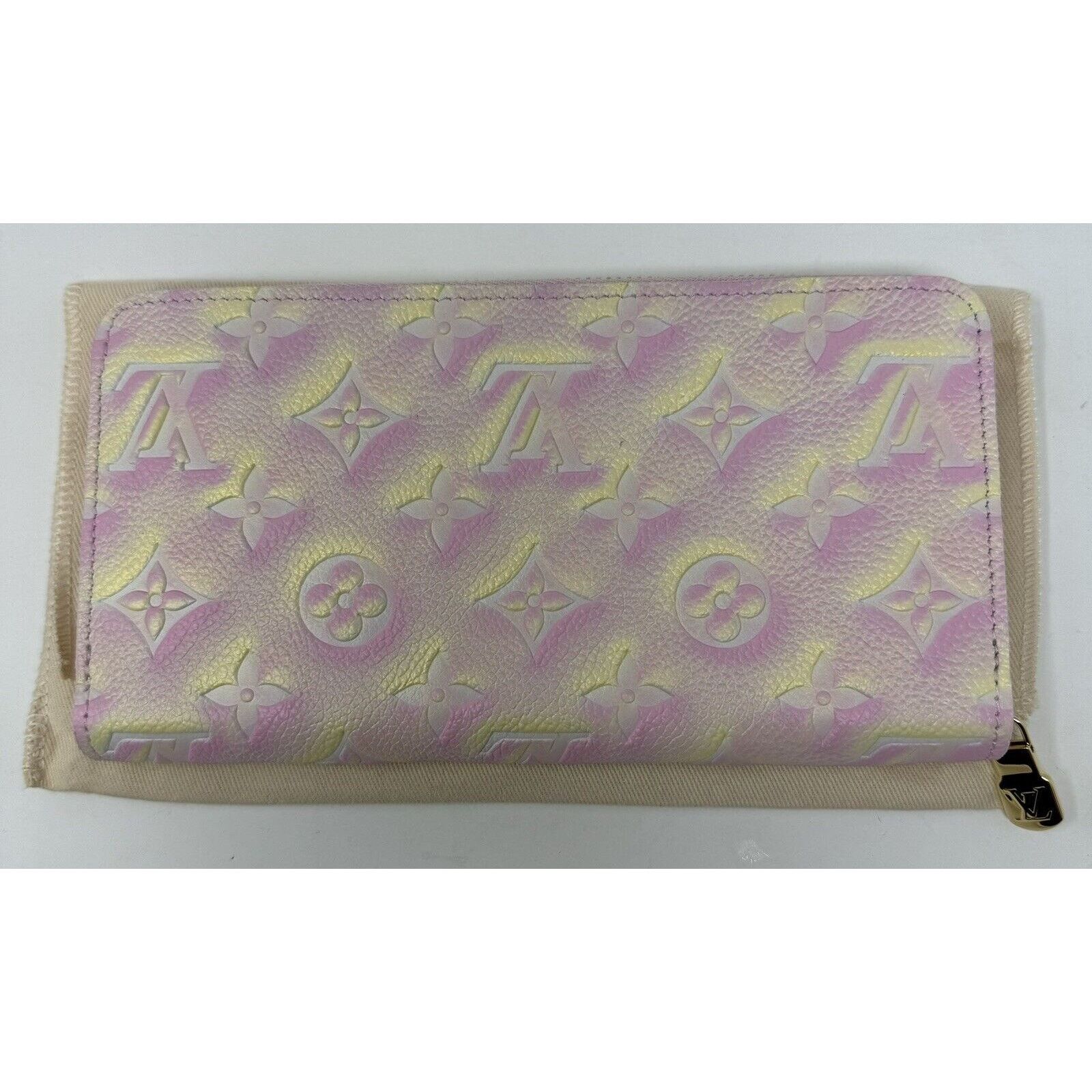 Louis Vuitton Louis Vuitton Stardust Zippy Wallet Pink/Yellow Shimmer Size ONE SIZE - 5 Thumbnail