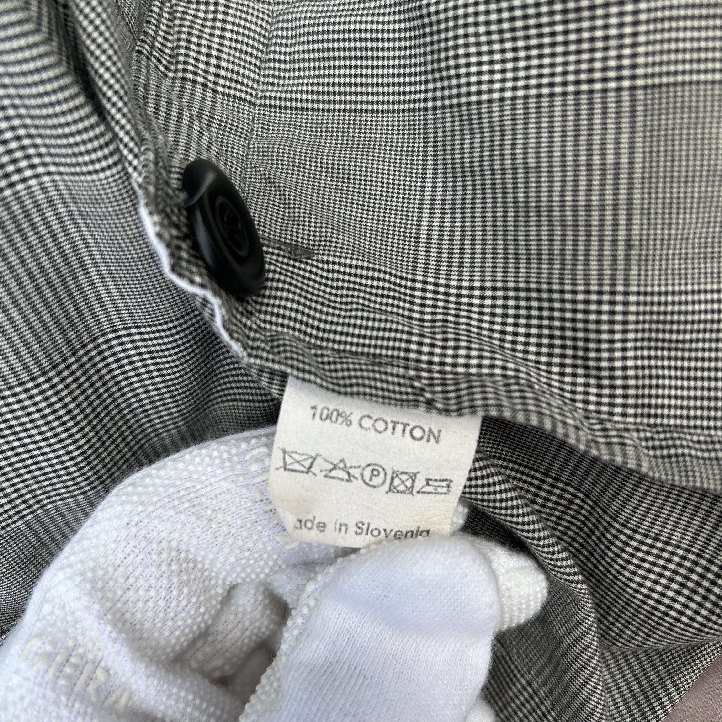 Dries Van Noten Dries van Noten Grey Unlined Blazer Jacket Top Size 50R - 10 Thumbnail