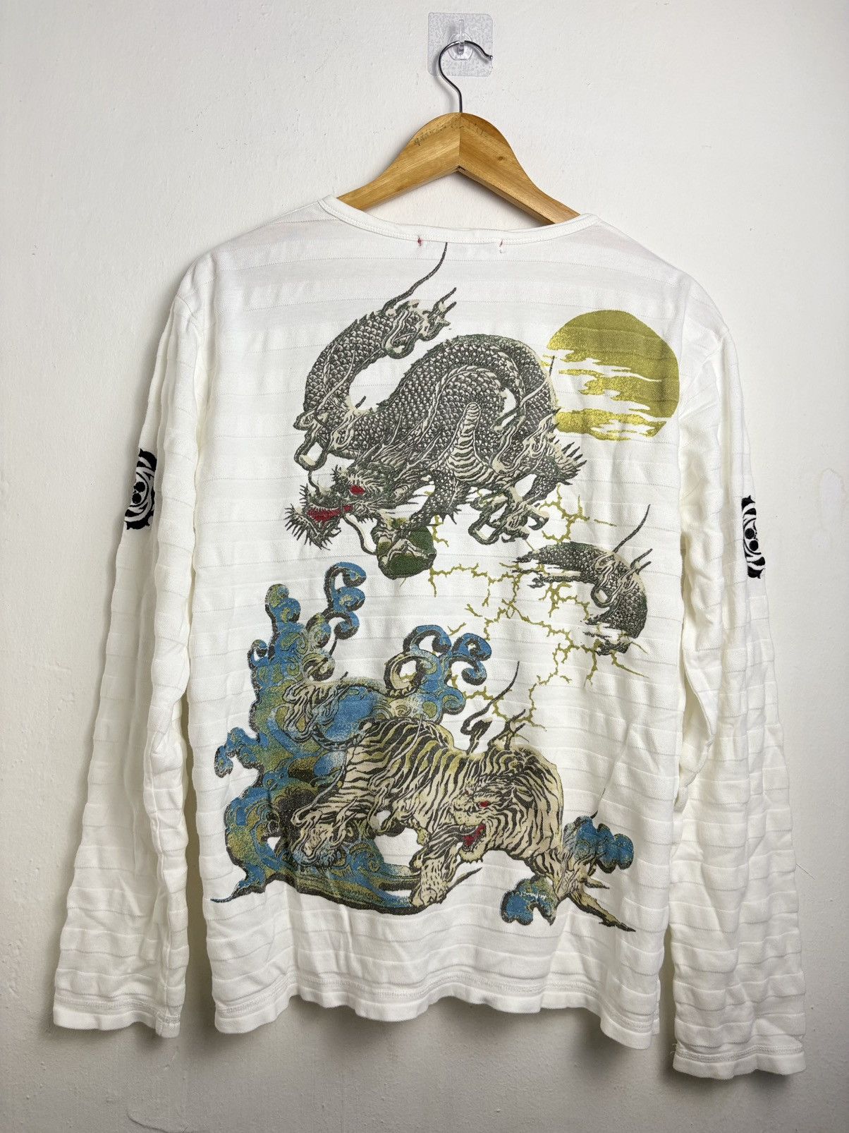 🔥HOT🔥VINTAGE YAKUZA DRAGON & TIGER OVP LONGSLEEVE VERY RARE