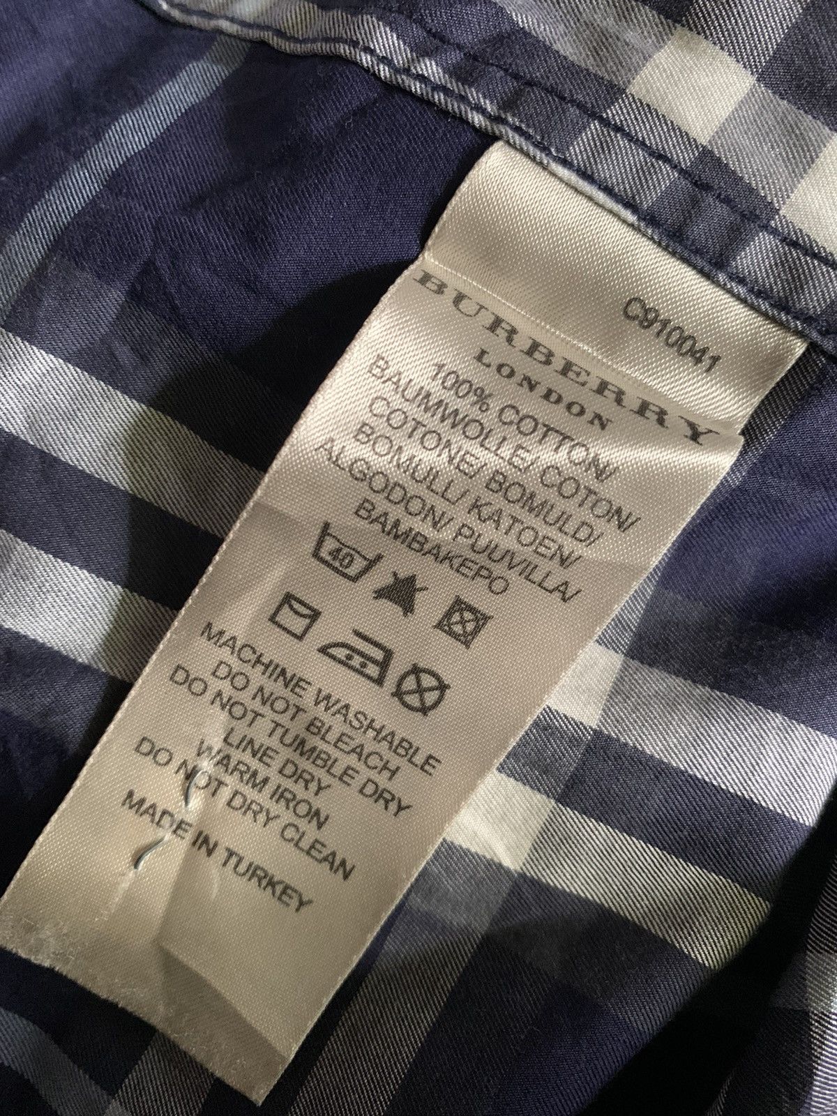Burberry Burberry London Nova Check Button Shirt Size US L / EU 52-54 / 3 - 6 Thumbnail