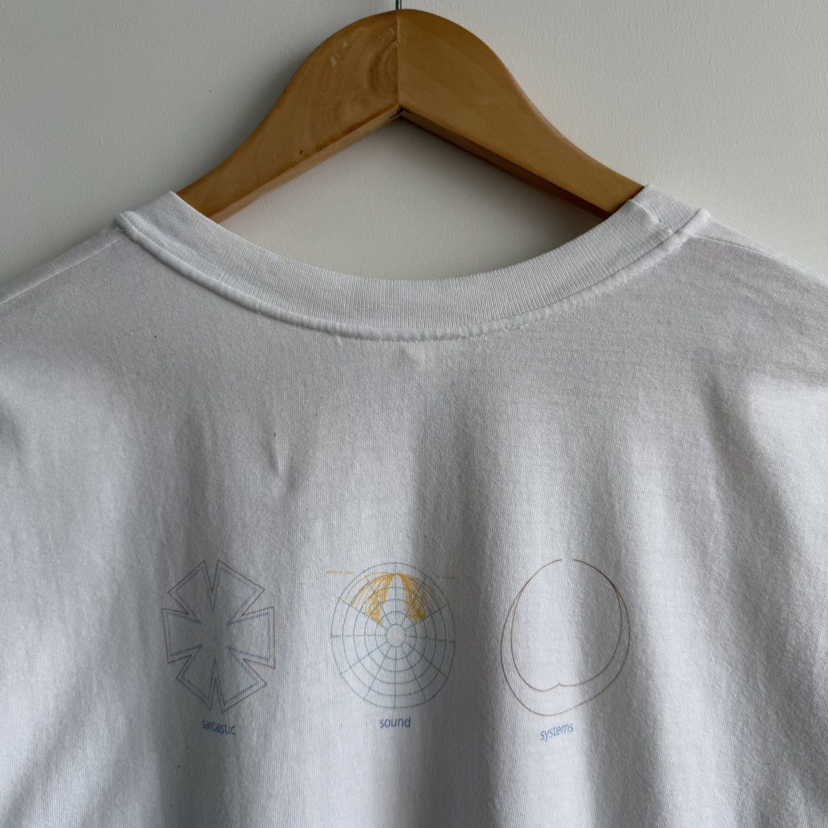 Hiroshi Fujiwara Vintage Sarcastic Sound Systems Tee Shirt Size US L / EU 52-54 / 3 - 4 Thumbnail