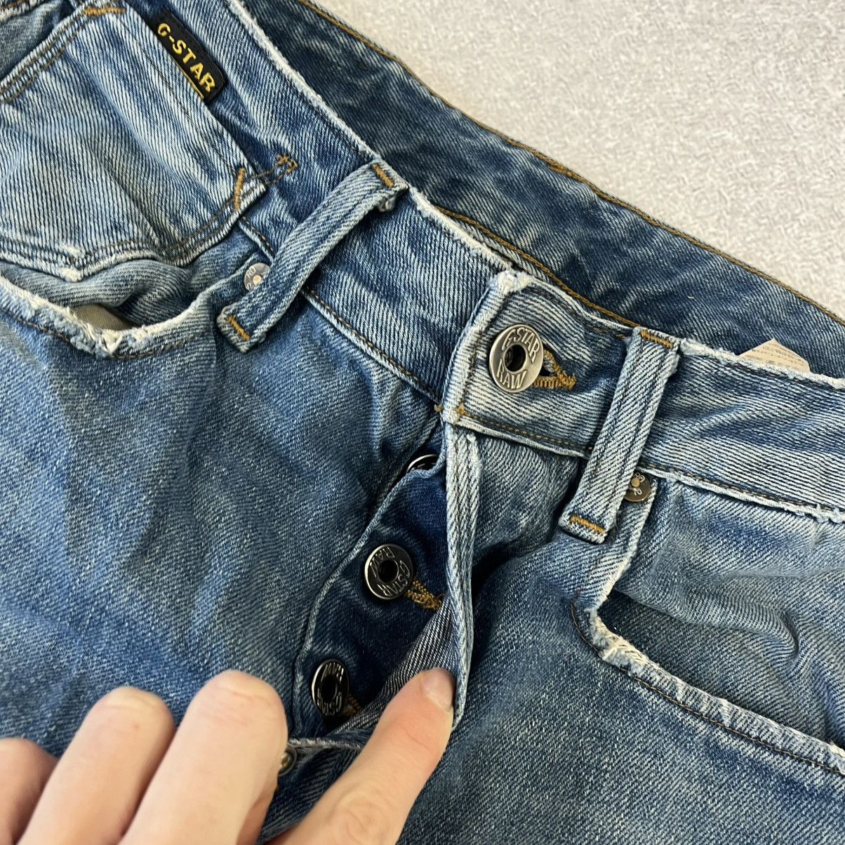 G-Star G-Star RAW raw denim jeans trousers y2k drip vintage Size US 29 - 5 Thumbnail
