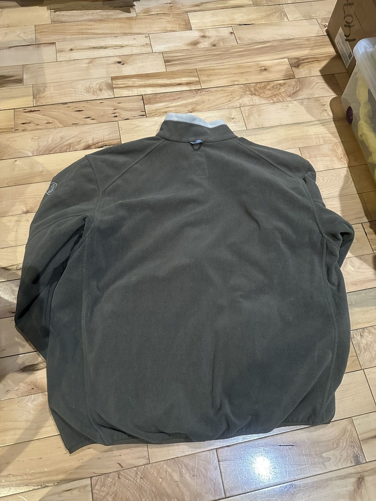 Nike ACG Vintage Olive Green Fleece Zip Up Jacket Size US XL / EU 56 / 4 - 3 Thumbnail