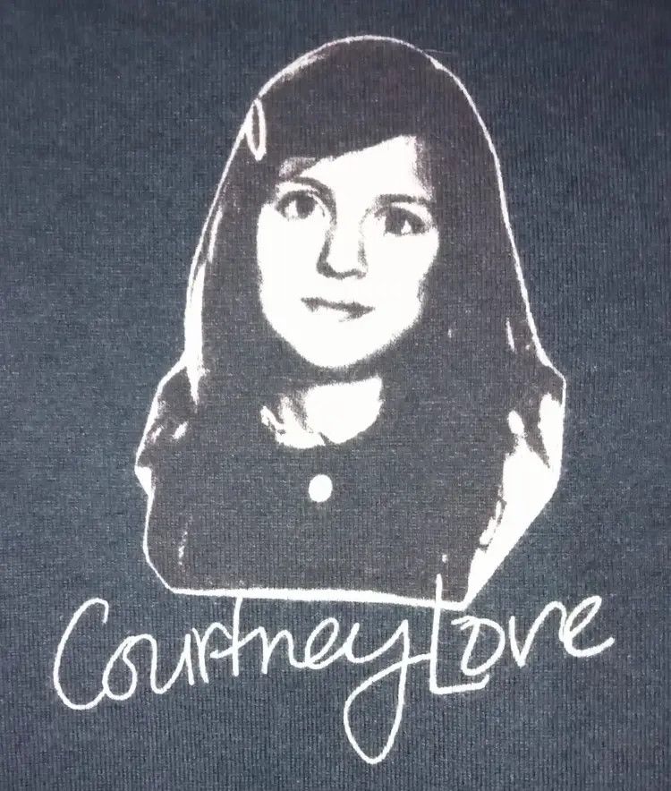 Hysteric Glamour X Courtney Love Long Sleeve Tee
