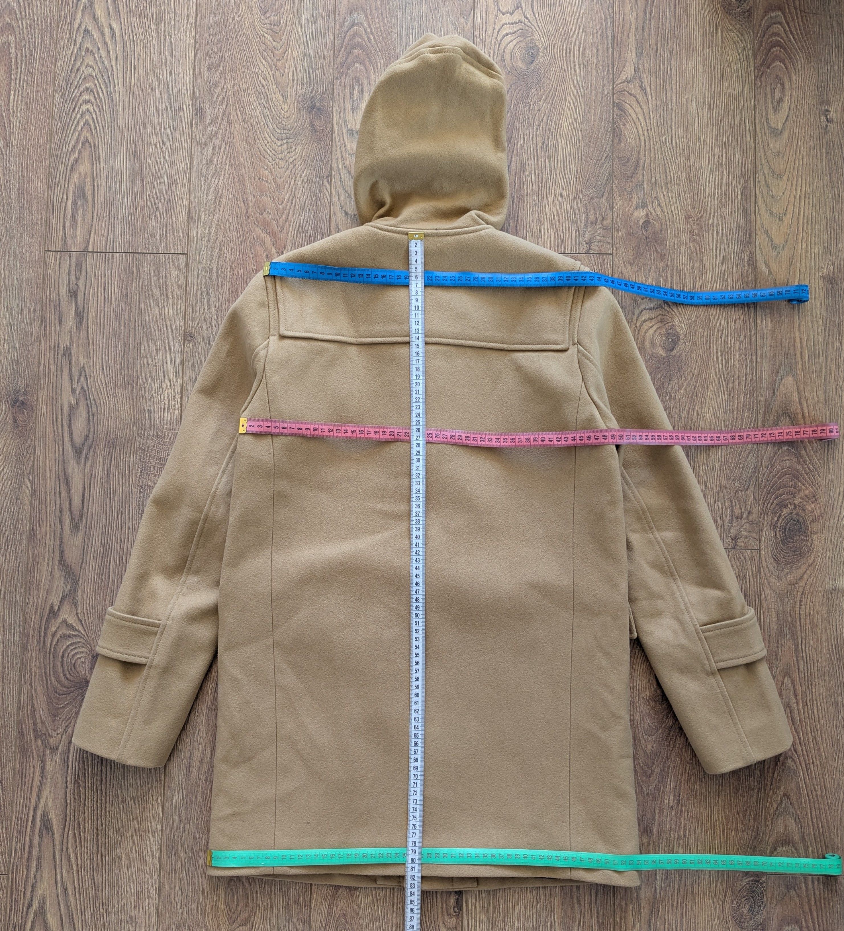 Sandro SANDRO Paris Hooded Wool Duffle Coat Size M Made In UKRAINE Size US M / EU 48-50 / 2 - 16 Thumbnail