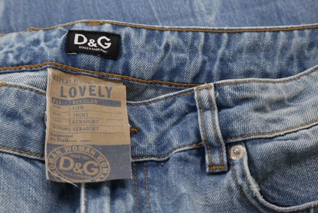 Dolce & Gabbana Dolce & Gabbana Denim Shorts - 32W UK 10 Blue Cotton Size 32" / US 10 / IT 46 - 3 Thumbnail