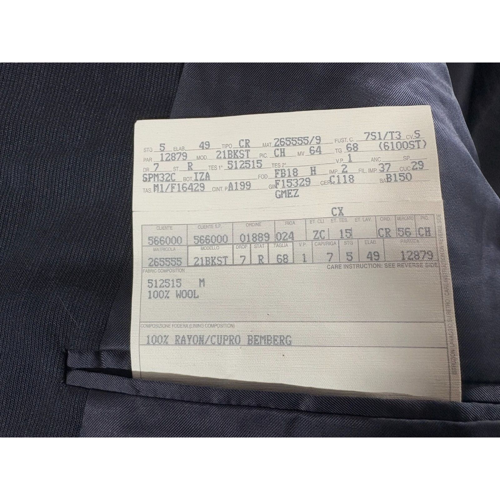 Ermenegildo Zegna ERMENEGILDO ZEGNA 100% wool Blazer Jacket sz 58R US / 68 R E Size 54R - 8 Thumbnail