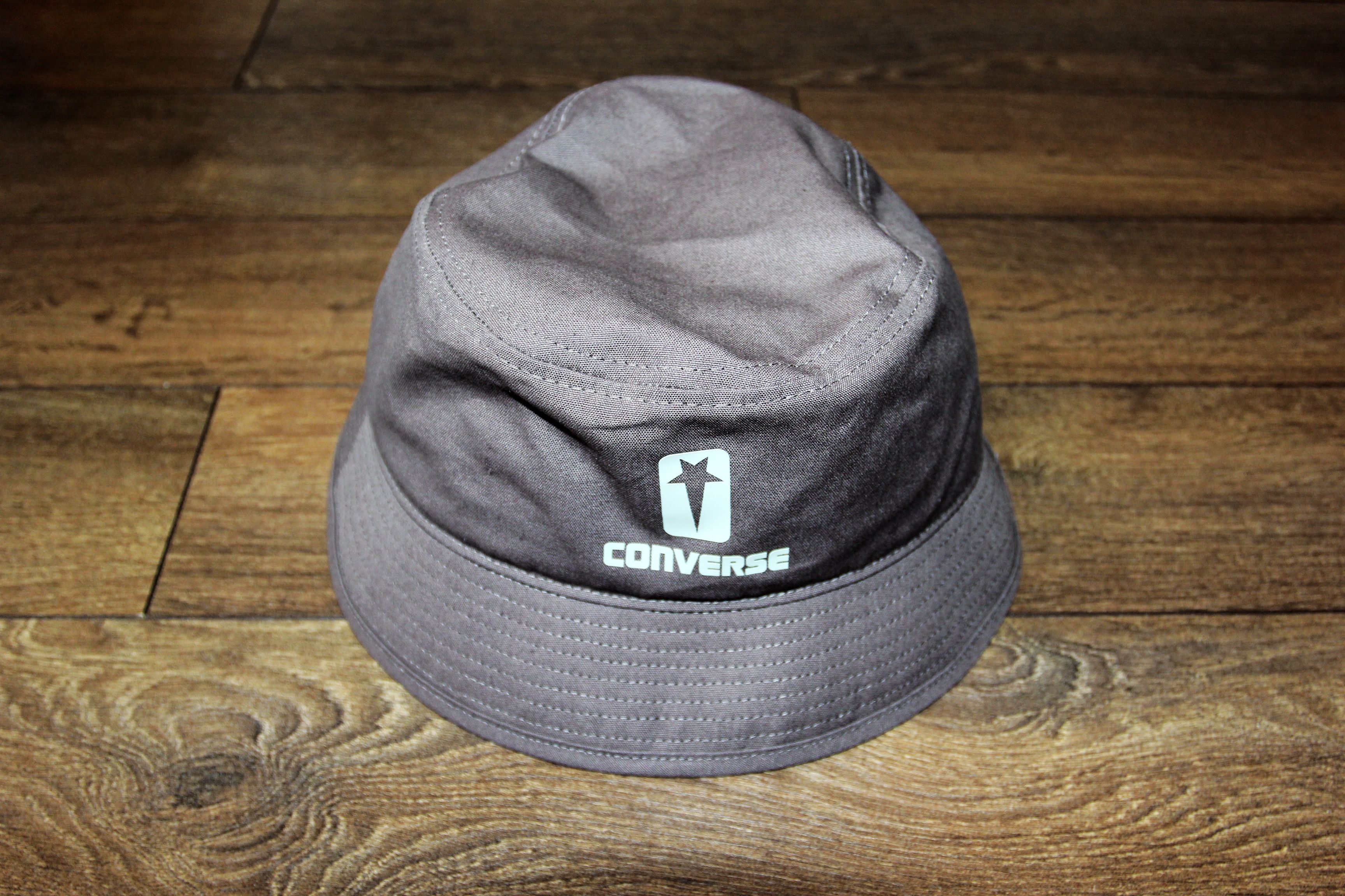 Converse × Rick Owens Drkshdw BNWT SS23 RICK OWENS DRKSHDW x CONVERSE BUCKET HAT DUST Size ONE SIZE - 2 Thumbnail
