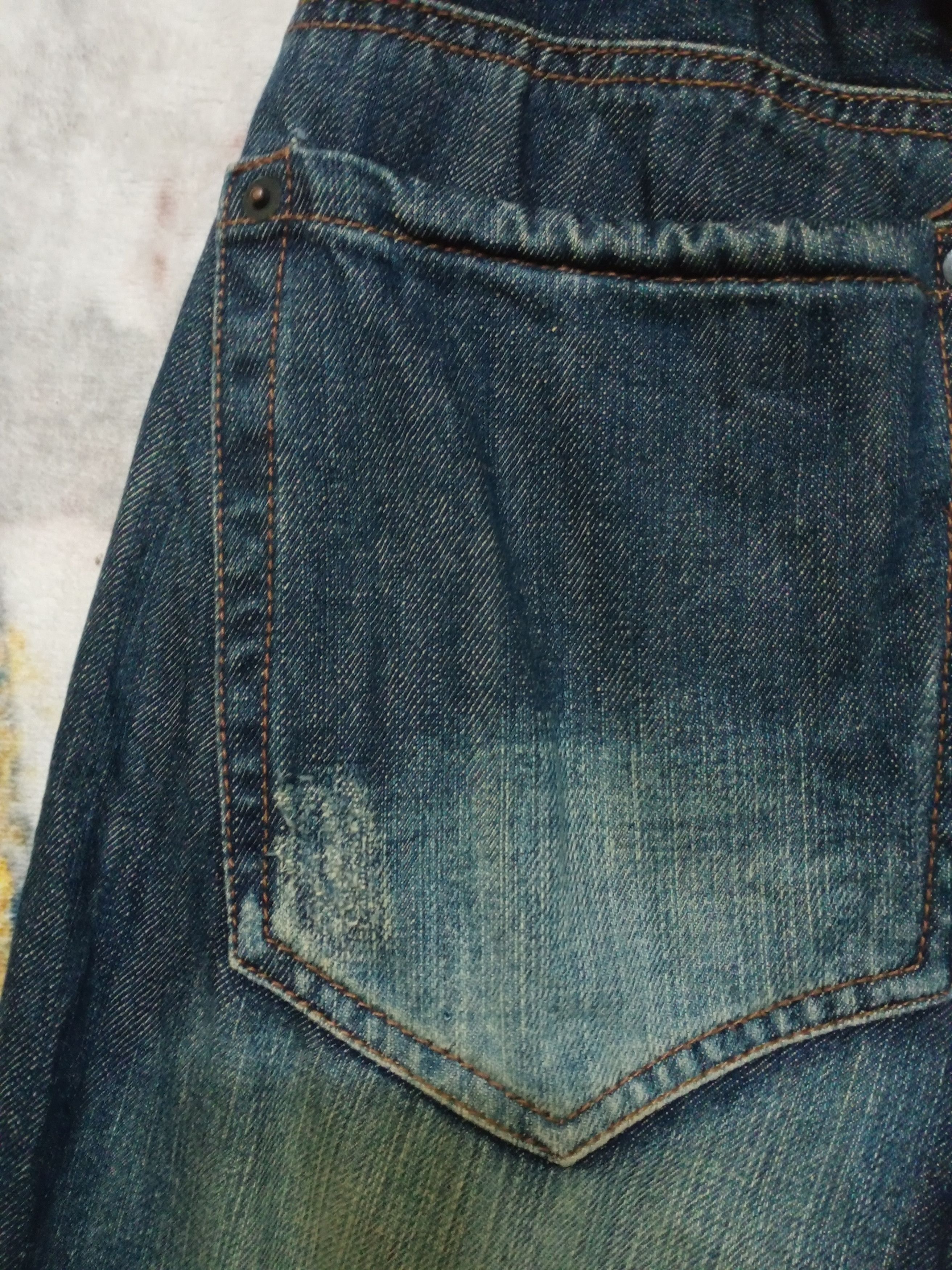 Hysteric Glamour Dominate Handcrafted Jeans Must Double Waist Denim Pants Size US 30 / EU 46 - 18 Thumbnail