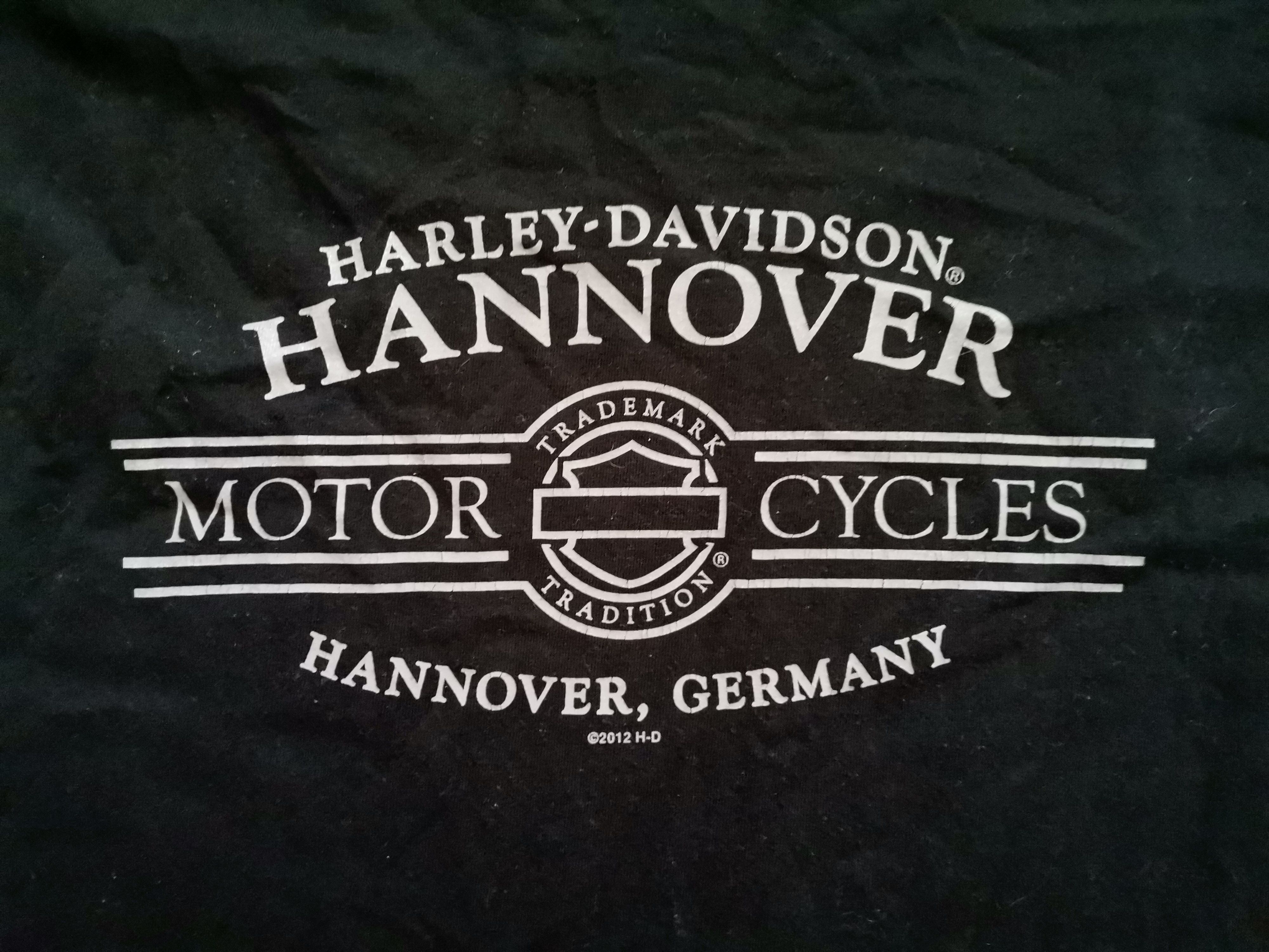 Harley Davidson Harley-Davidson Hannover 2012 Tee Size US XL / EU 56 / 4 - 6 Thumbnail