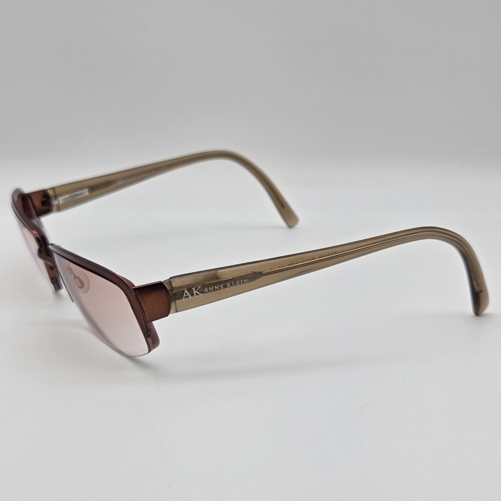Designer Anne Klein AK6118 Eyeglasses FRAMES ONLY Bronze 56-18-135 Size ONE SIZE - 10 Thumbnail