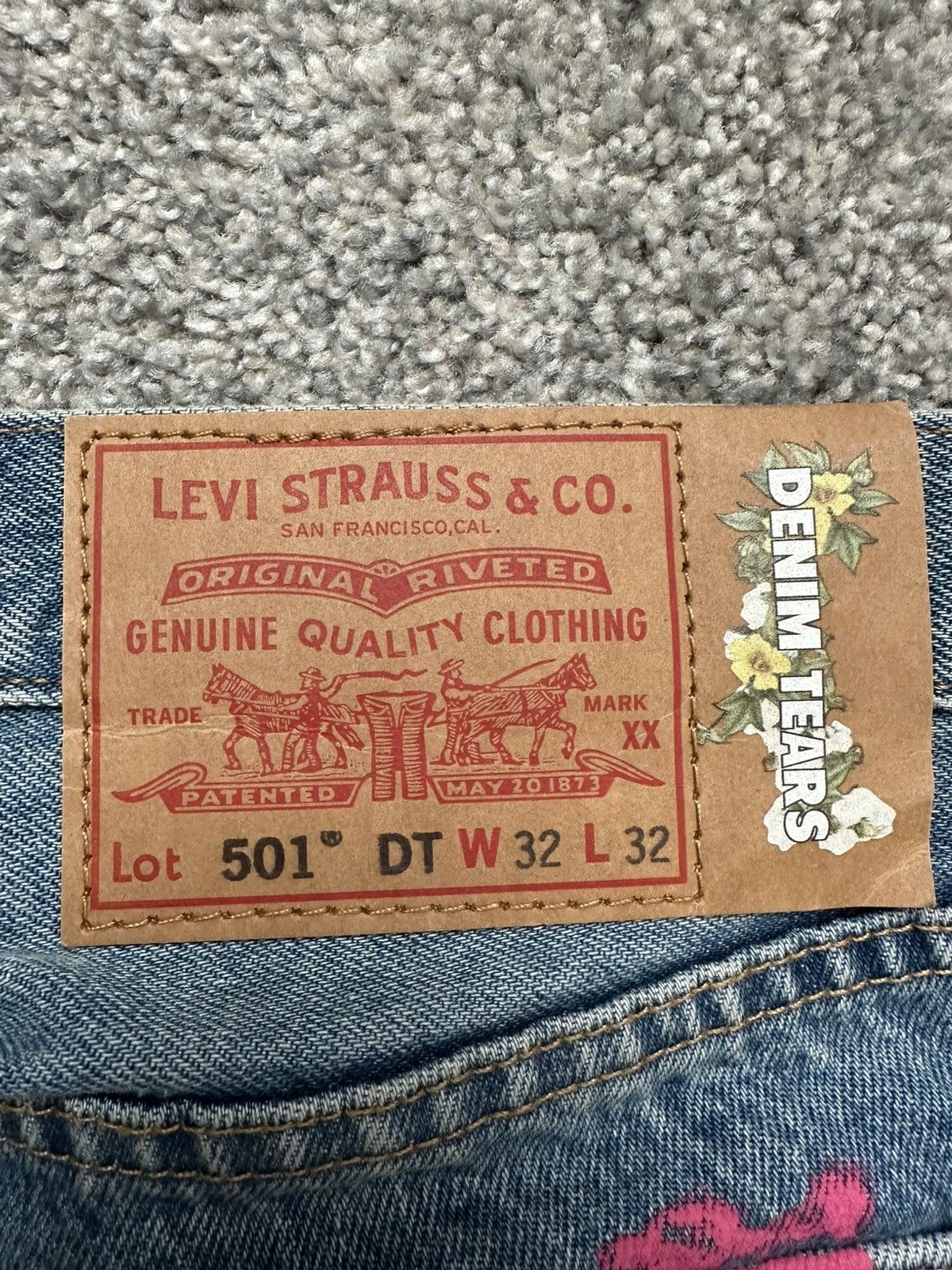 (B).Stroy × DENIM TEARS Denim Tears x (B)stroy Denim Size US 32 / EU 48 - 3 Thumbnail