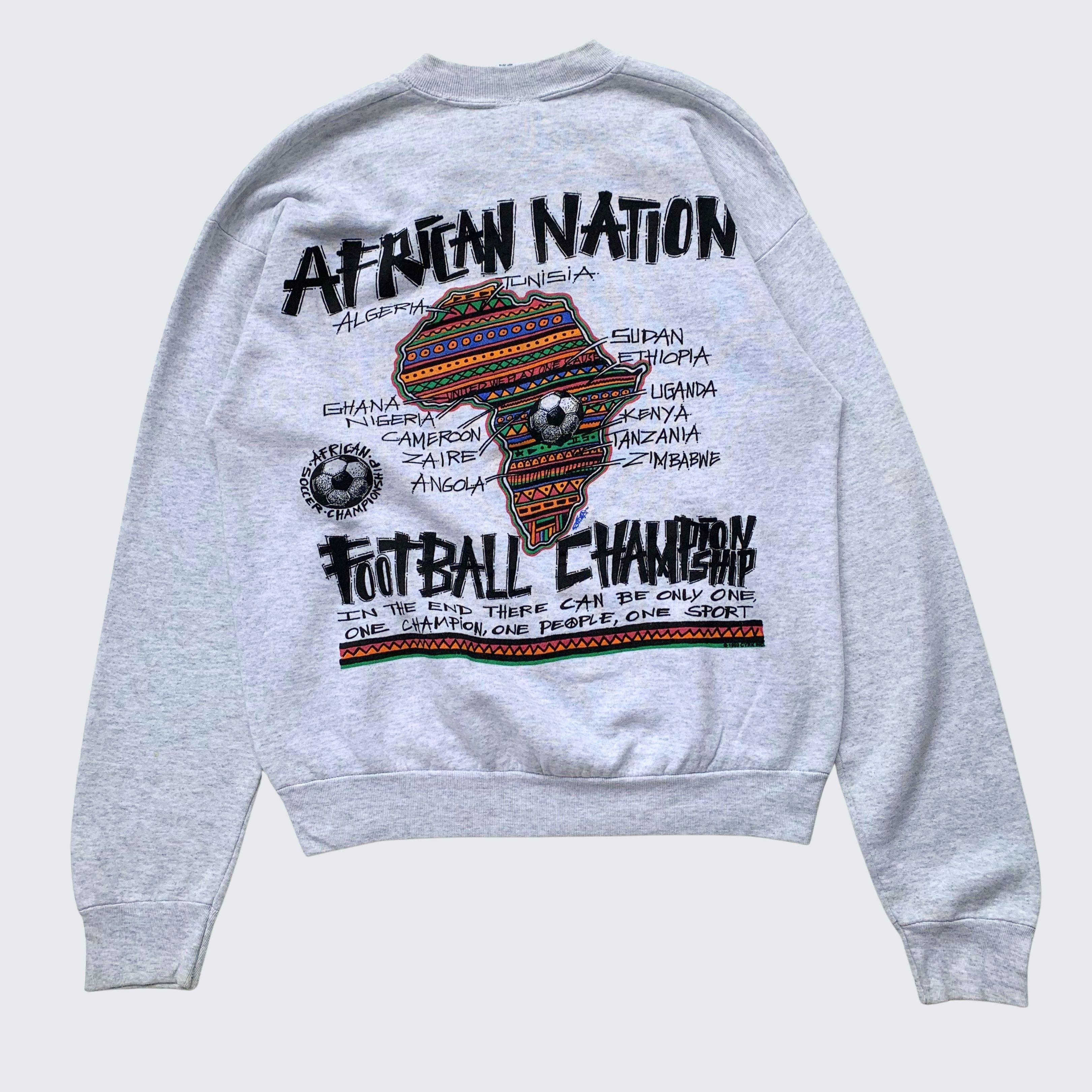 Vintage African Nation Football Champions 1990s Cyrk Sport Sweater Size US M / EU 48-50 / 2 - 6 Thumbnail