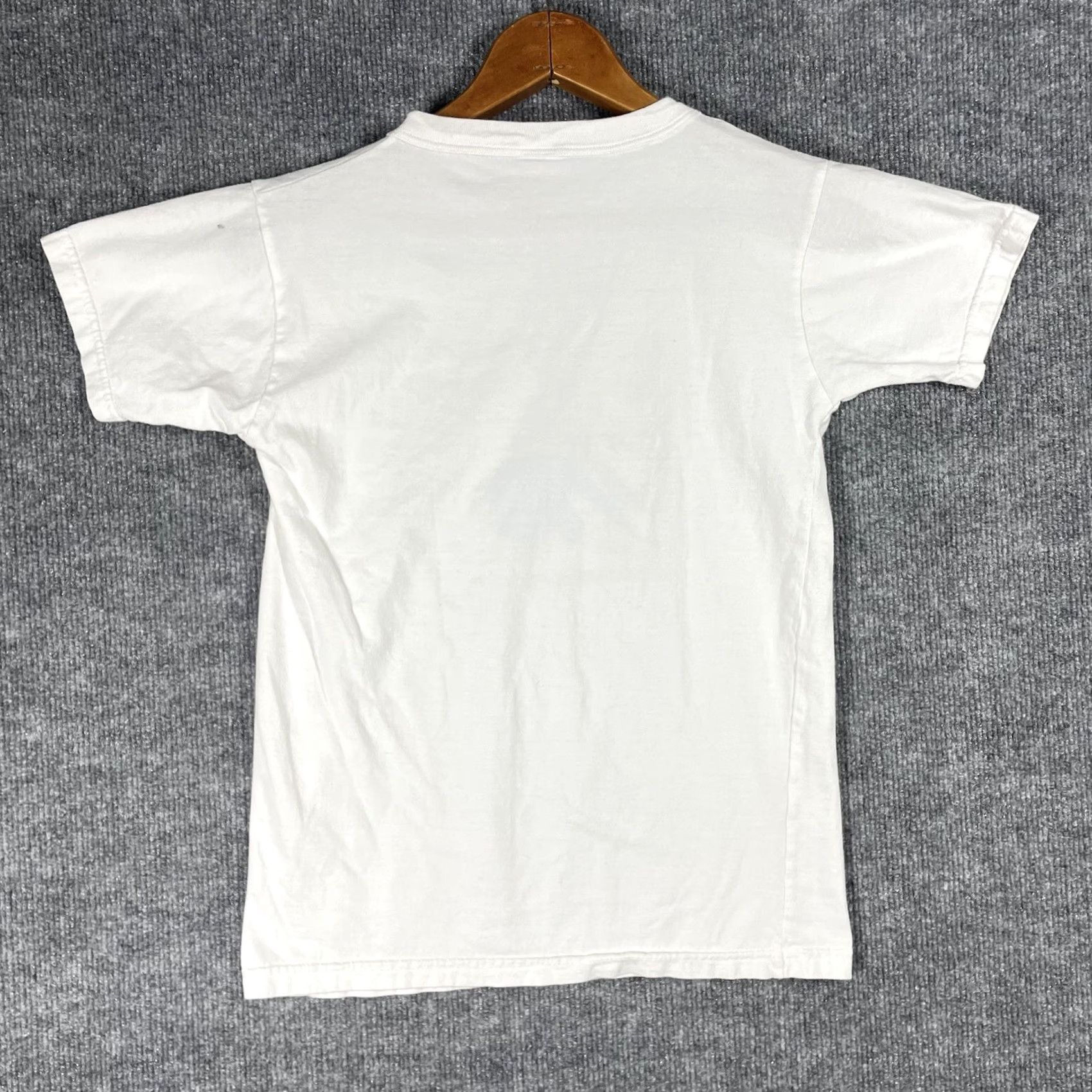 Vintage VINTAGE Marrakech T-Shirt XS Unisex Adults White 70s Morocco Souvenir Arab Arabic Crew Neck Short Sleeve Cotton Size US XS / EU 42 / 0 - 6 Thumbnail